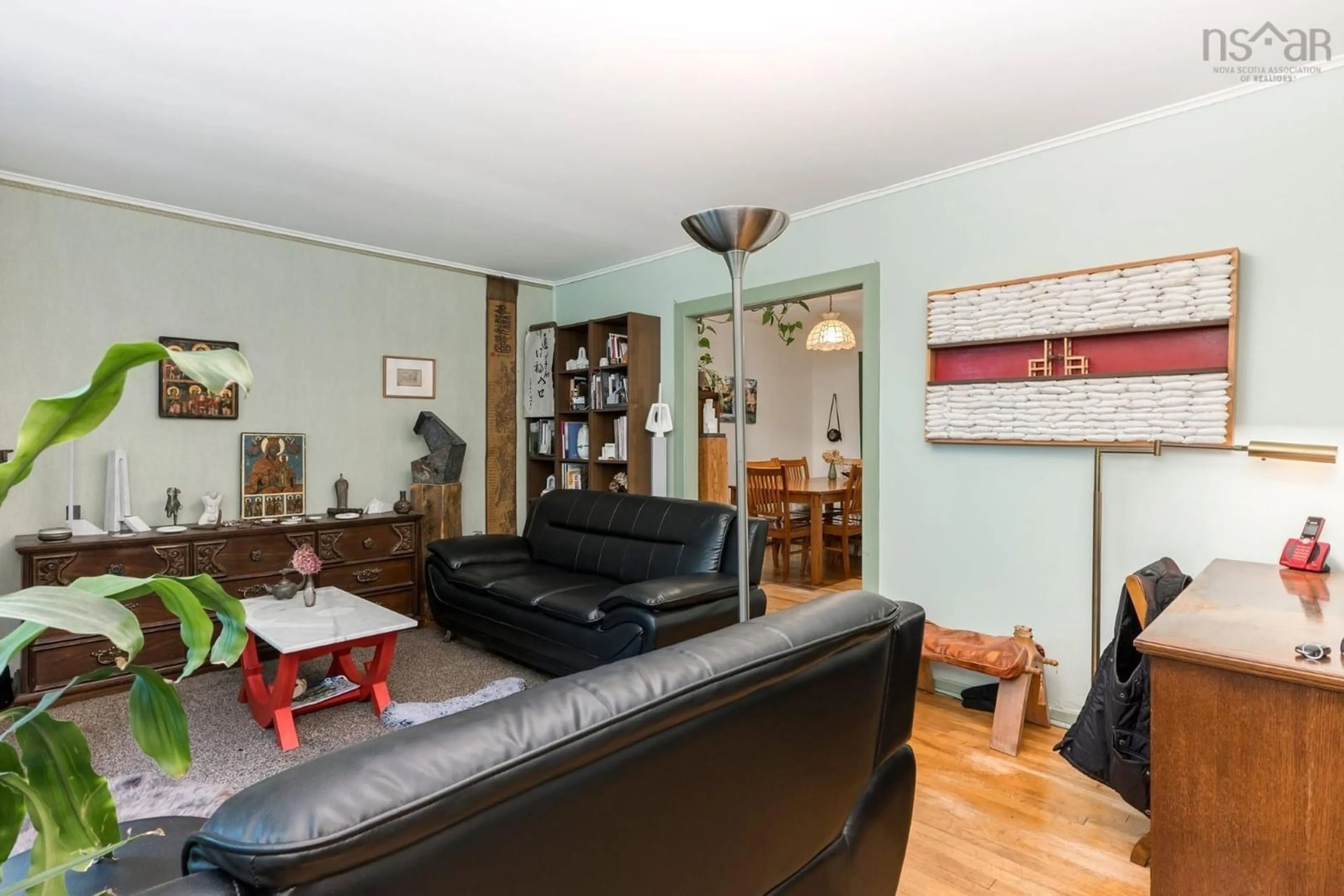 Living room, wood floors for 6952 Cook Ave, Halifax Nova Scotia B3L 2J8