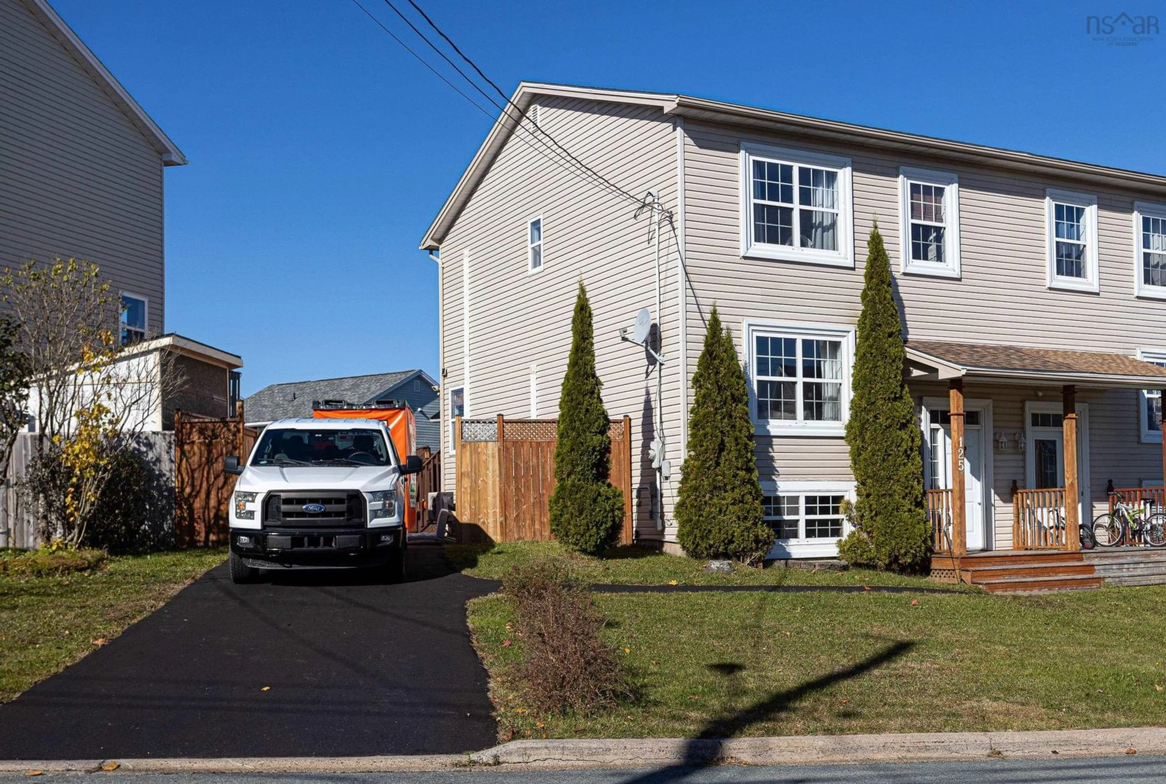 Frontside or backside of a home, the street view for 125 Sheppards Run, Beechville Nova Scotia B3T 2E8