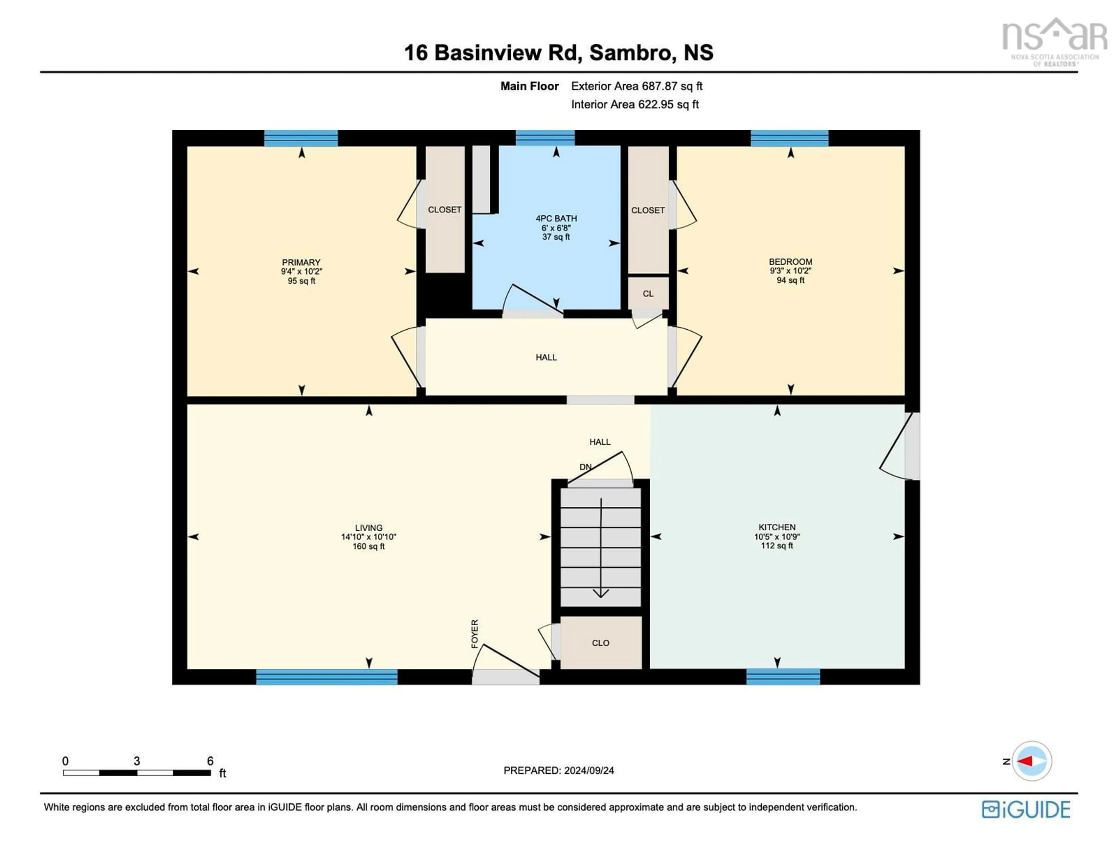 Floor plan for 16 Basinview Rd, Sambro Nova Scotia B3V 1L4