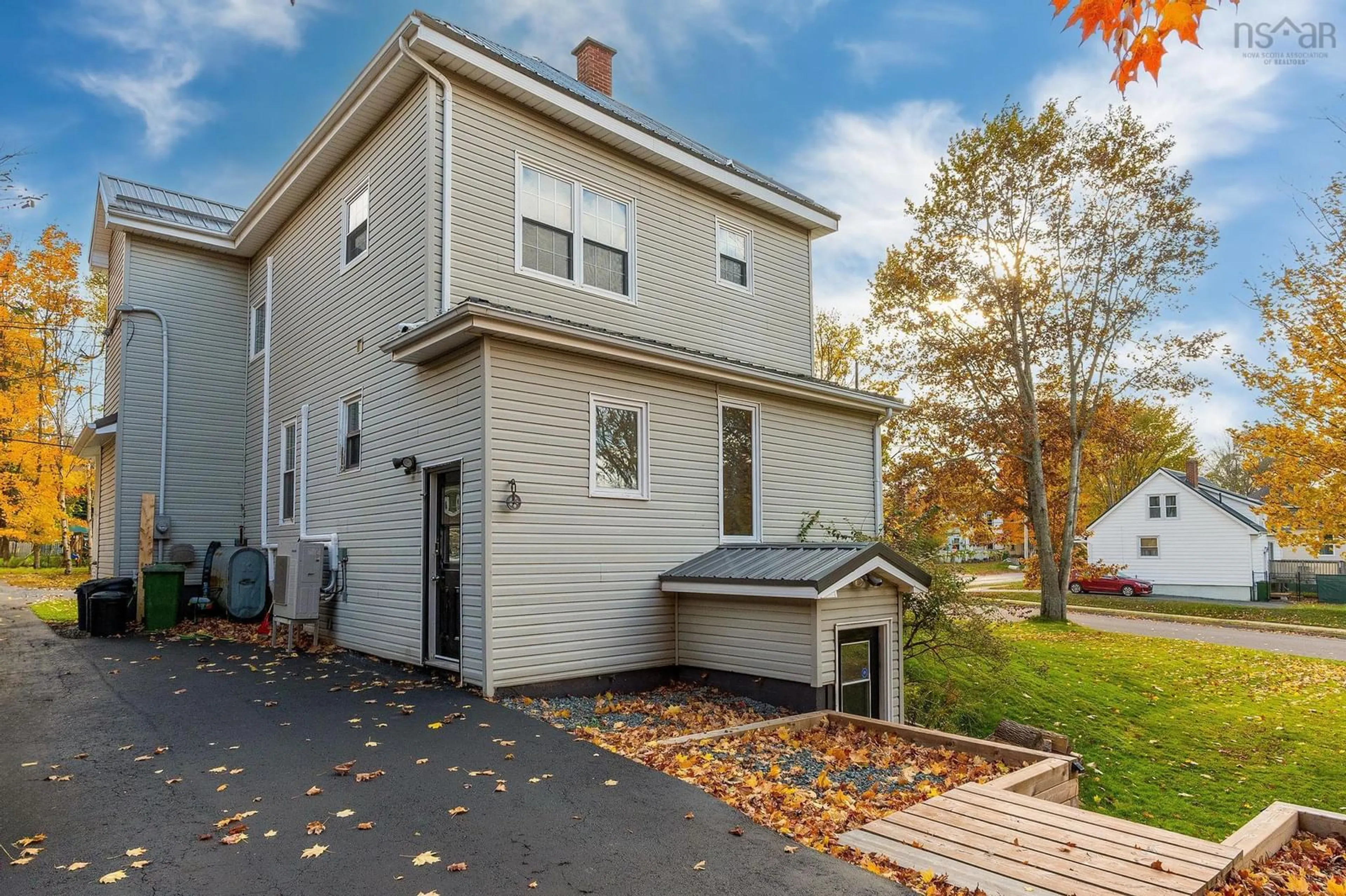 A pic from exterior of the house or condo, the fenced backyard for 23 Melrose Terr, Truro Nova Scotia B2N 1V9