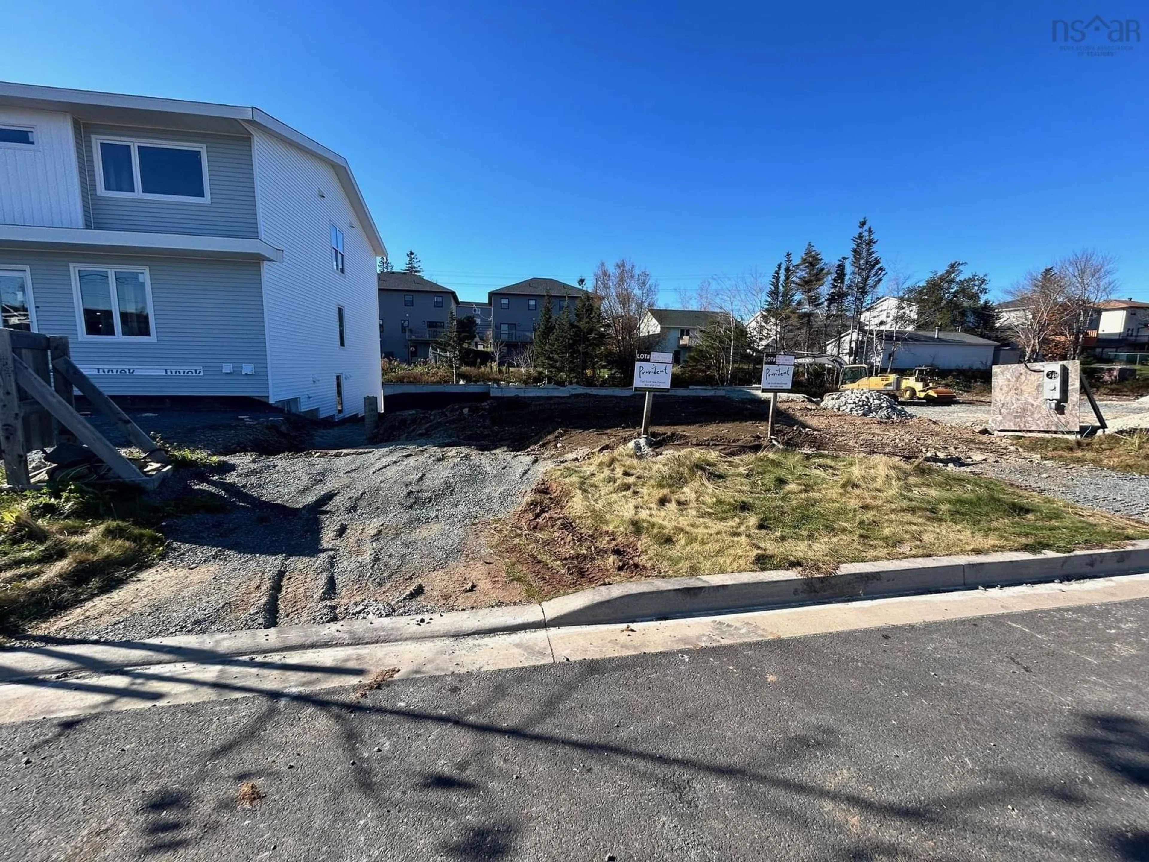 Frontside or backside of a home, the street view for 43 Berm St #Lot 29A, Herring Cove Nova Scotia B3R 0H2