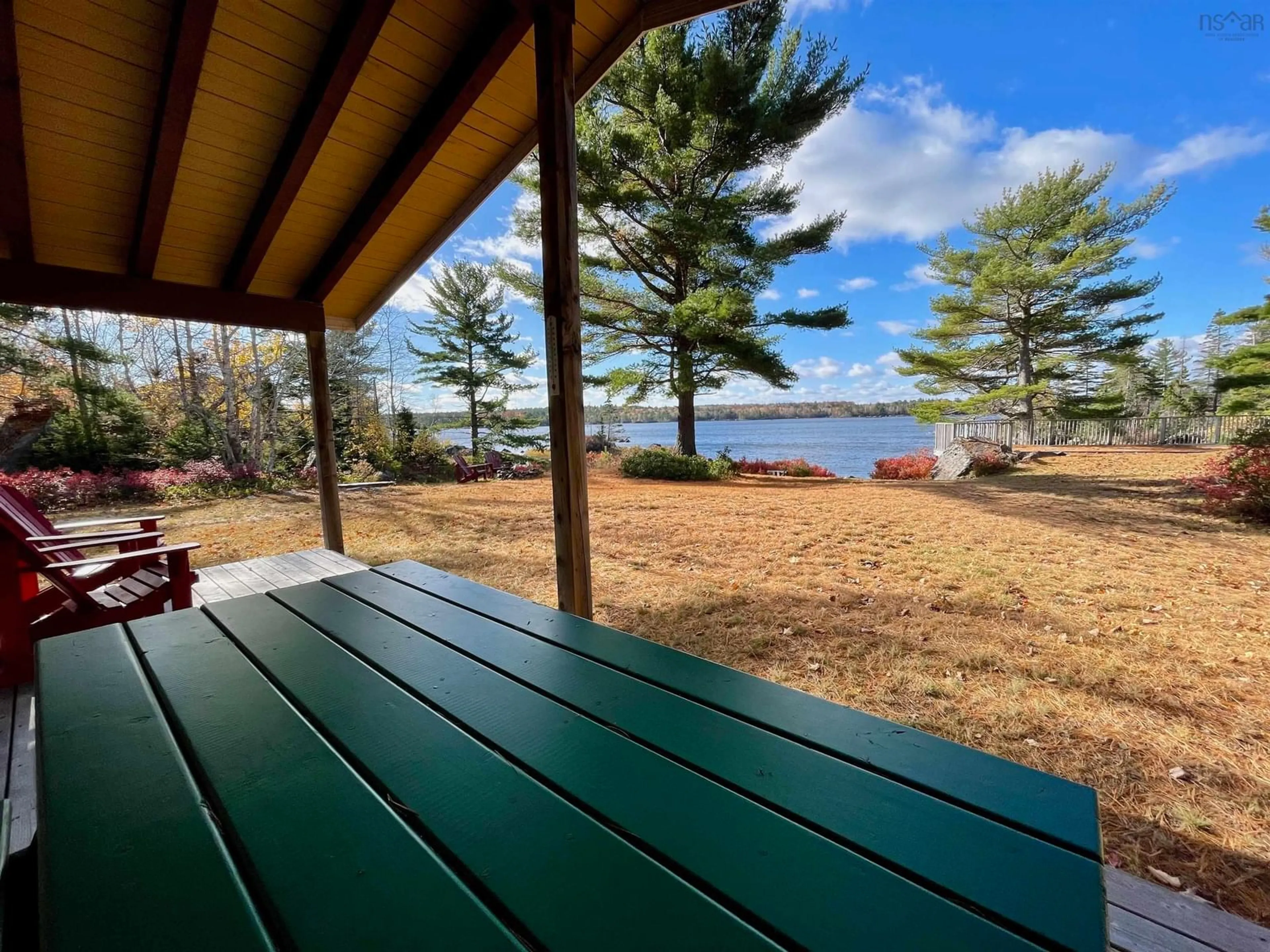 Patio, cottage for 96 Harbour View Dr, Mill Village Nova Scotia B0J 2H0