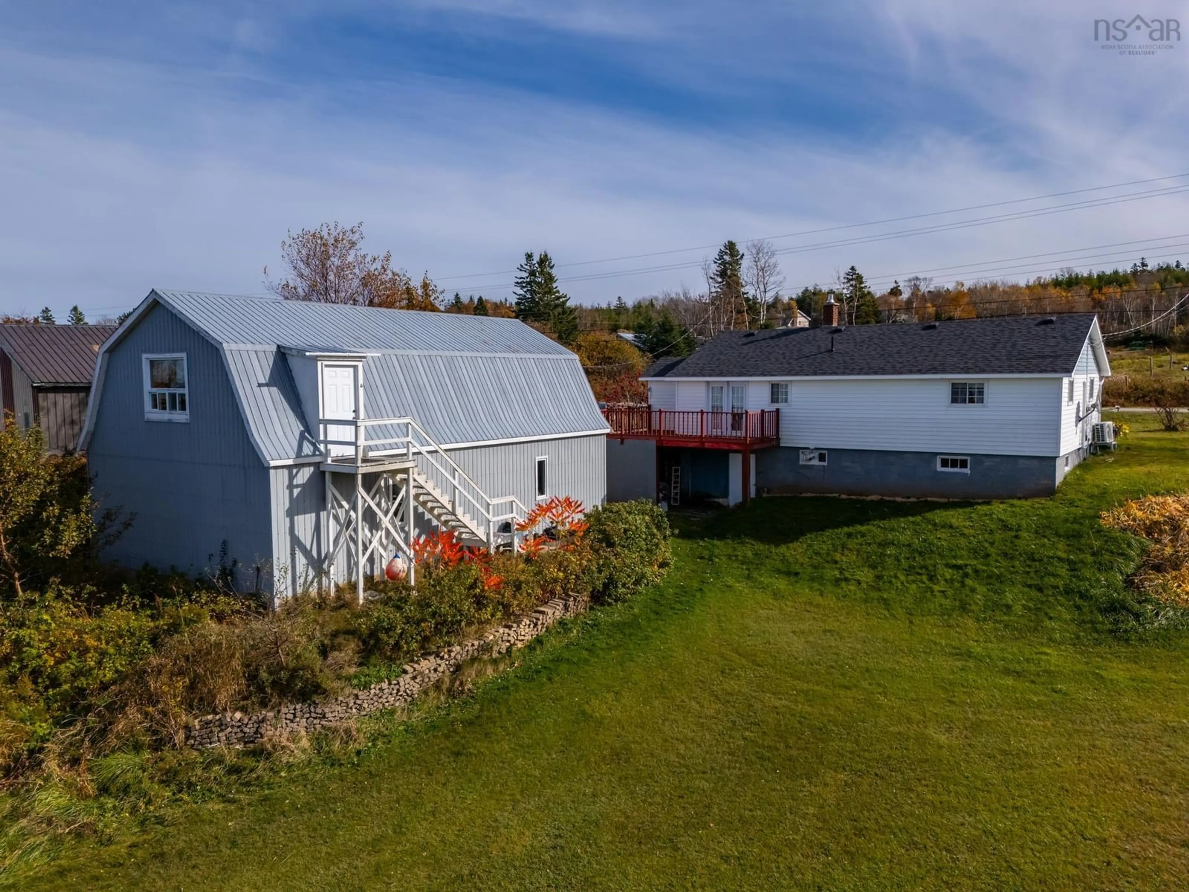 A pic from exterior of the house or condo, the front or back of building for 3955 Shore Road West, Hillsburn Nova Scotia B0S 1A0