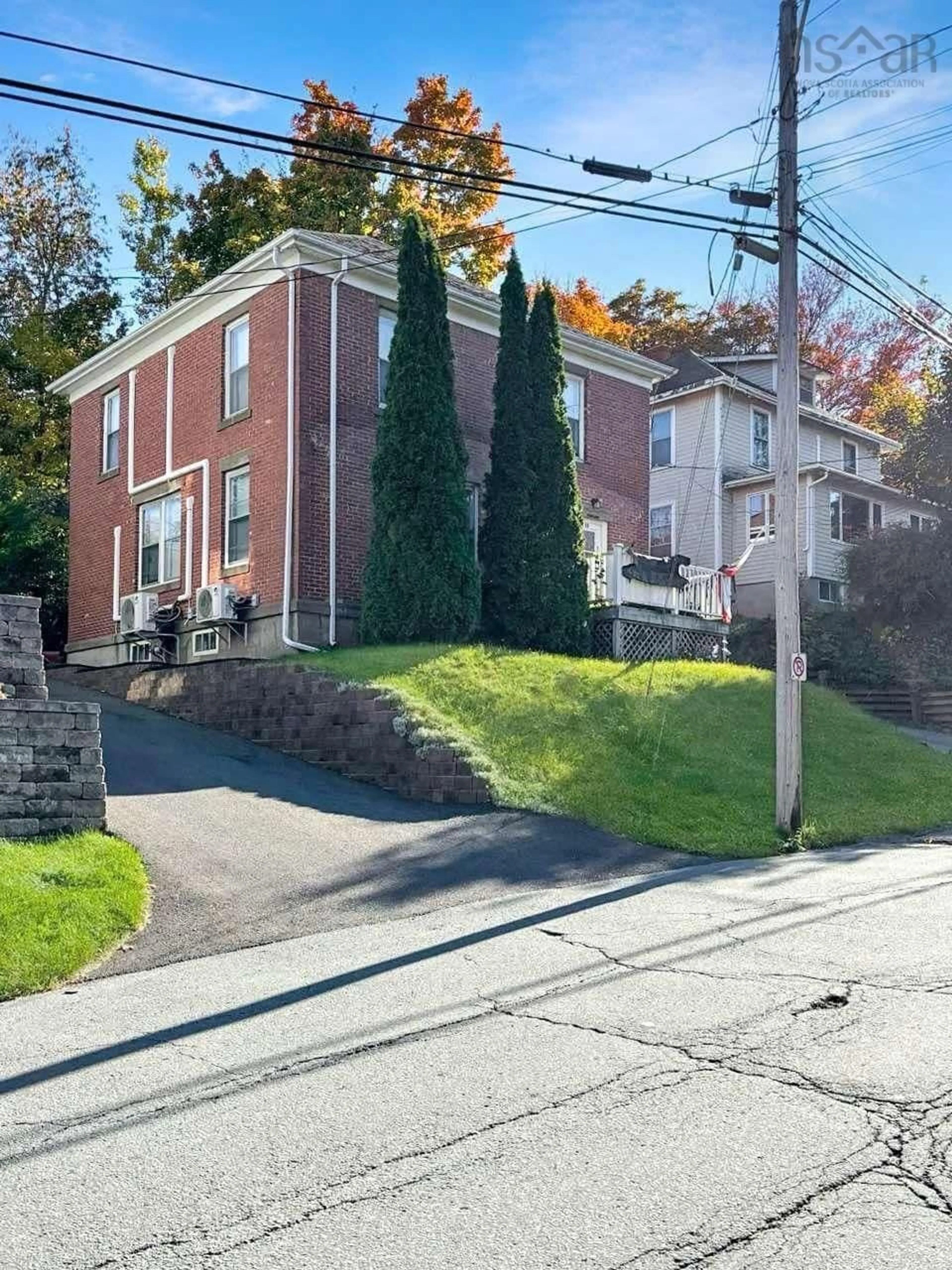 Frontside or backside of a home, the street view for 60 Prospect Ave, Kentville Nova Scotia B4N 2L8