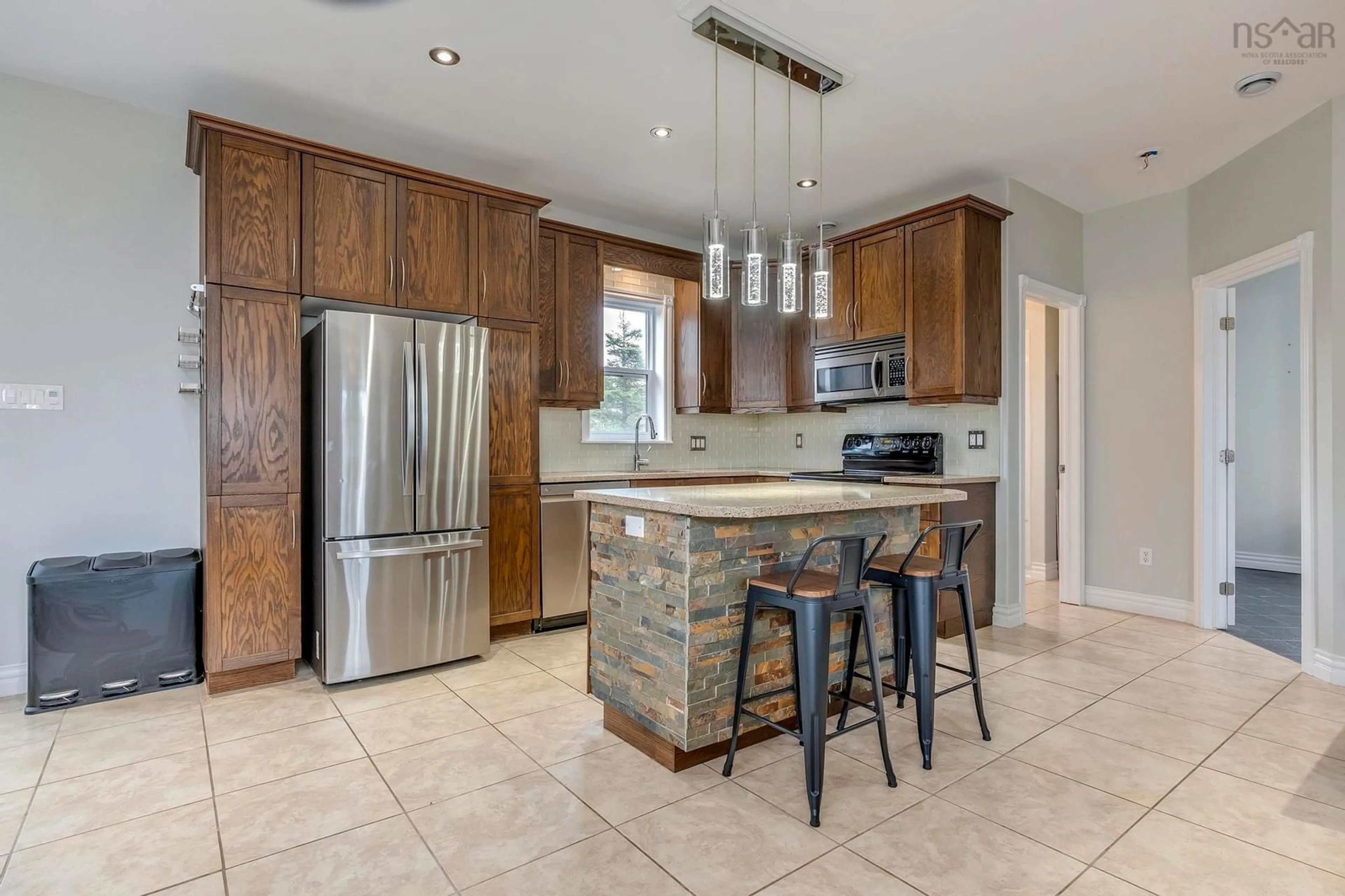 Open concept kitchen for 26 Birdsview Lane, West Chezzetcook Nova Scotia B0J 2L0