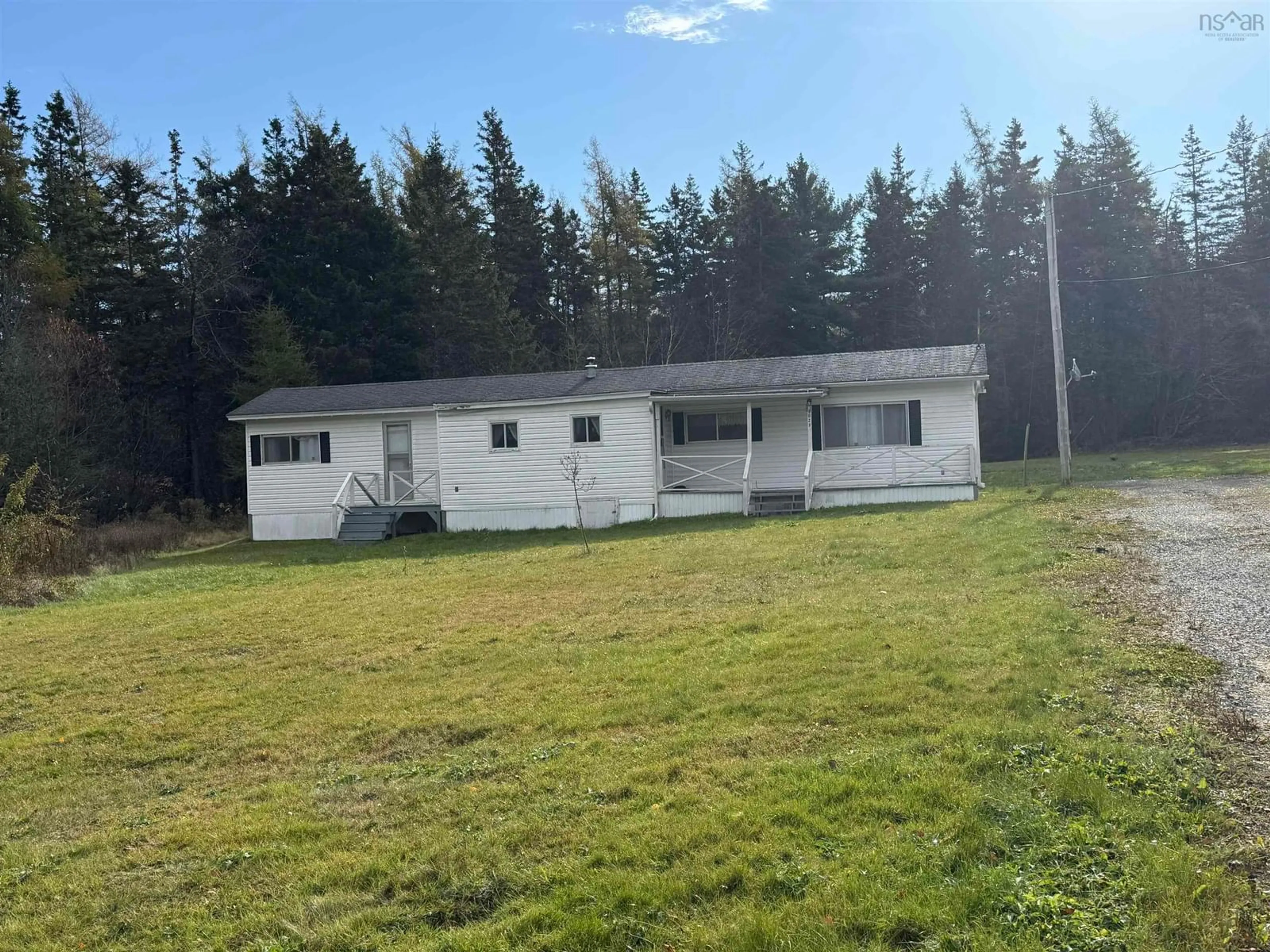 Frontside or backside of a home, cottage for 1023 Front Lake Rd, Caribou Marsh Nova Scotia B1M 1B4