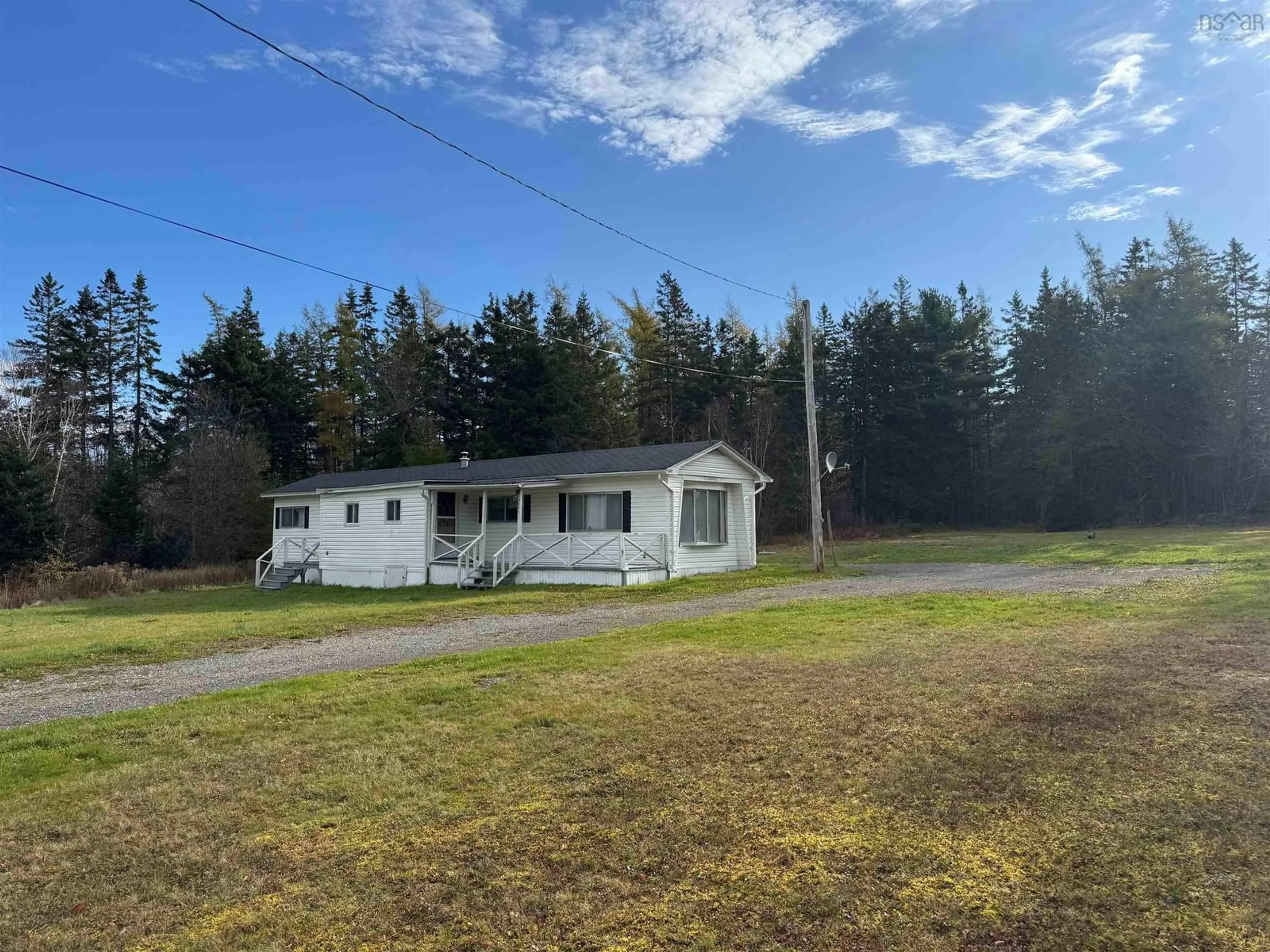 Frontside or backside of a home, cottage for 1023 Front Lake Rd, Caribou Marsh Nova Scotia B1M 1B4