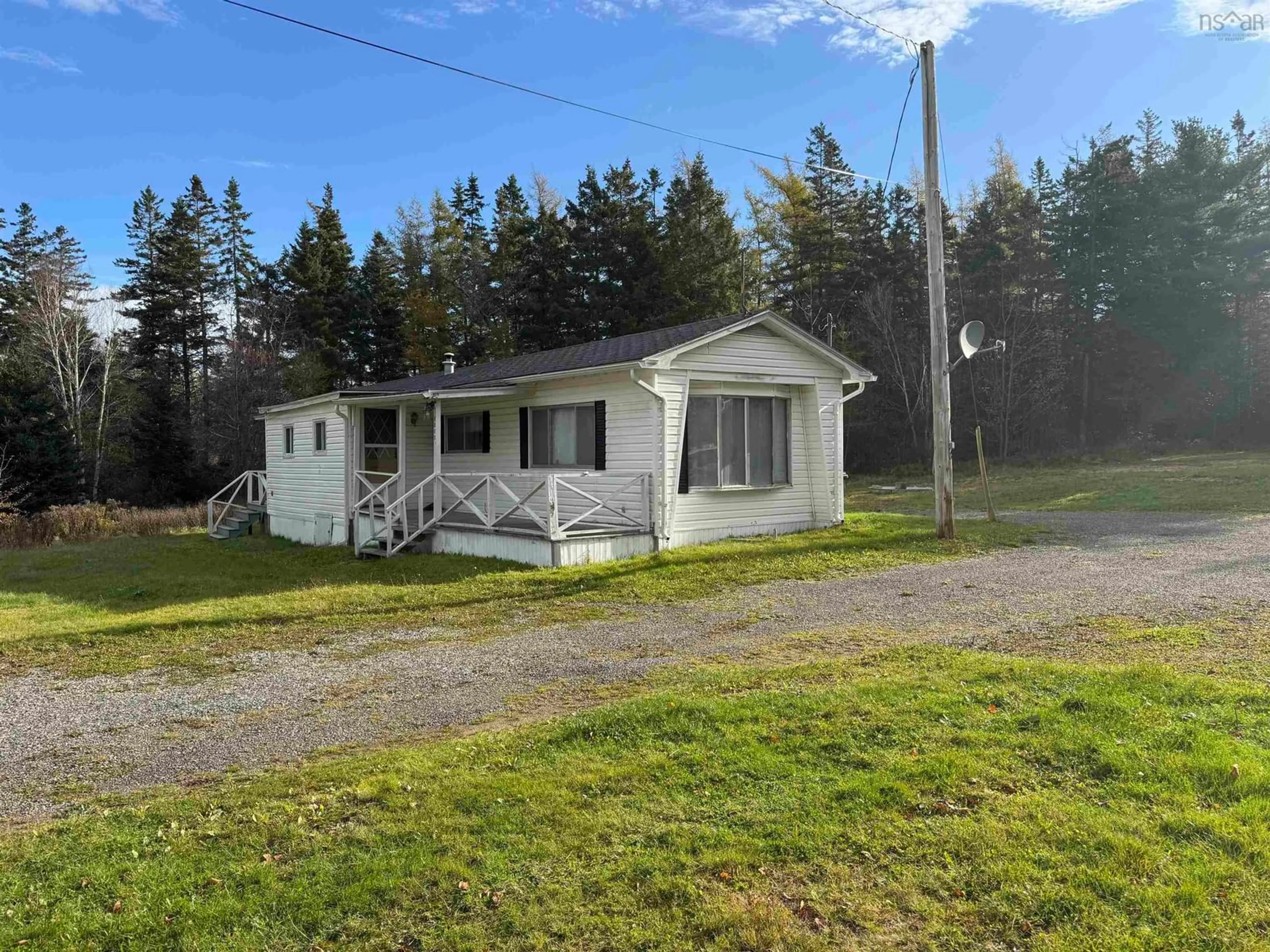 Frontside or backside of a home, cottage for 1023 Front Lake Rd, Caribou Marsh Nova Scotia B1M 1B4