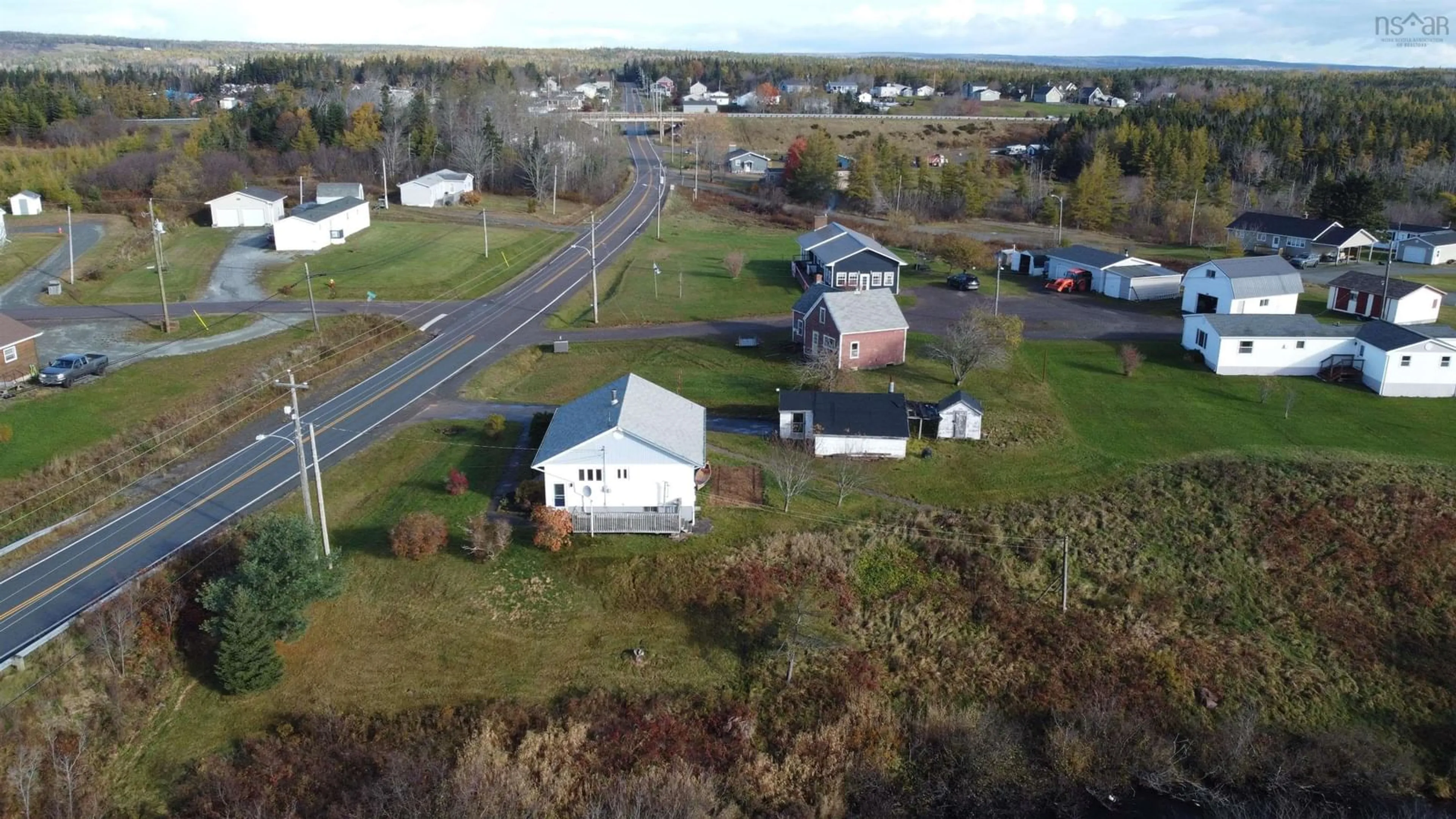 A pic from exterior of the house or condo, the street view for 293 Highway 320, Louisdale Nova Scotia B0E 1V0