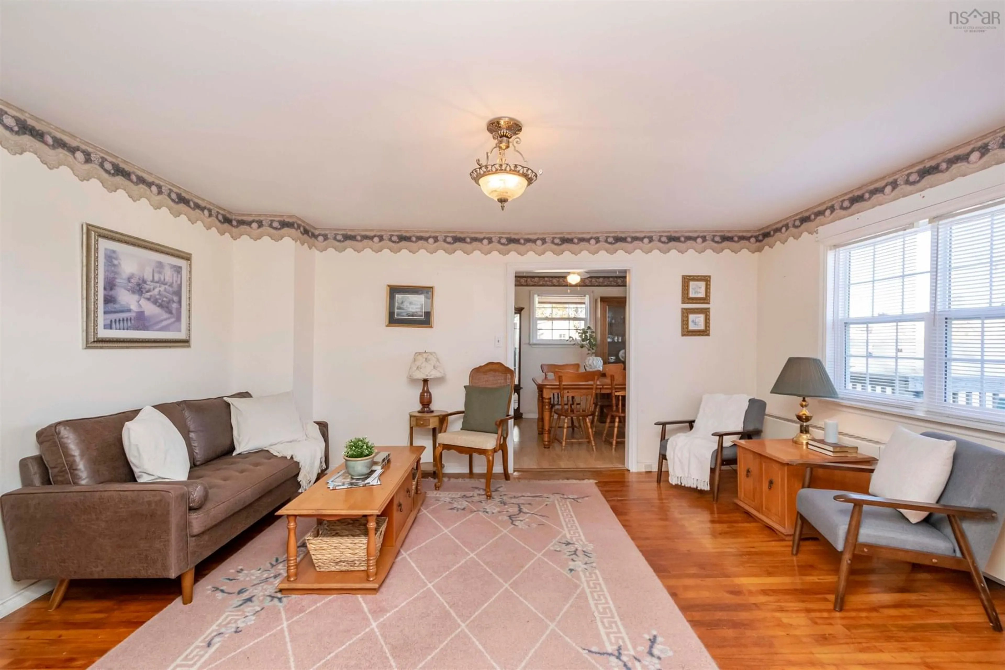 Living room, wood floors for 3072 Purcells Cove Rd, Purcell's Cove Nova Scotia B3P 1B6