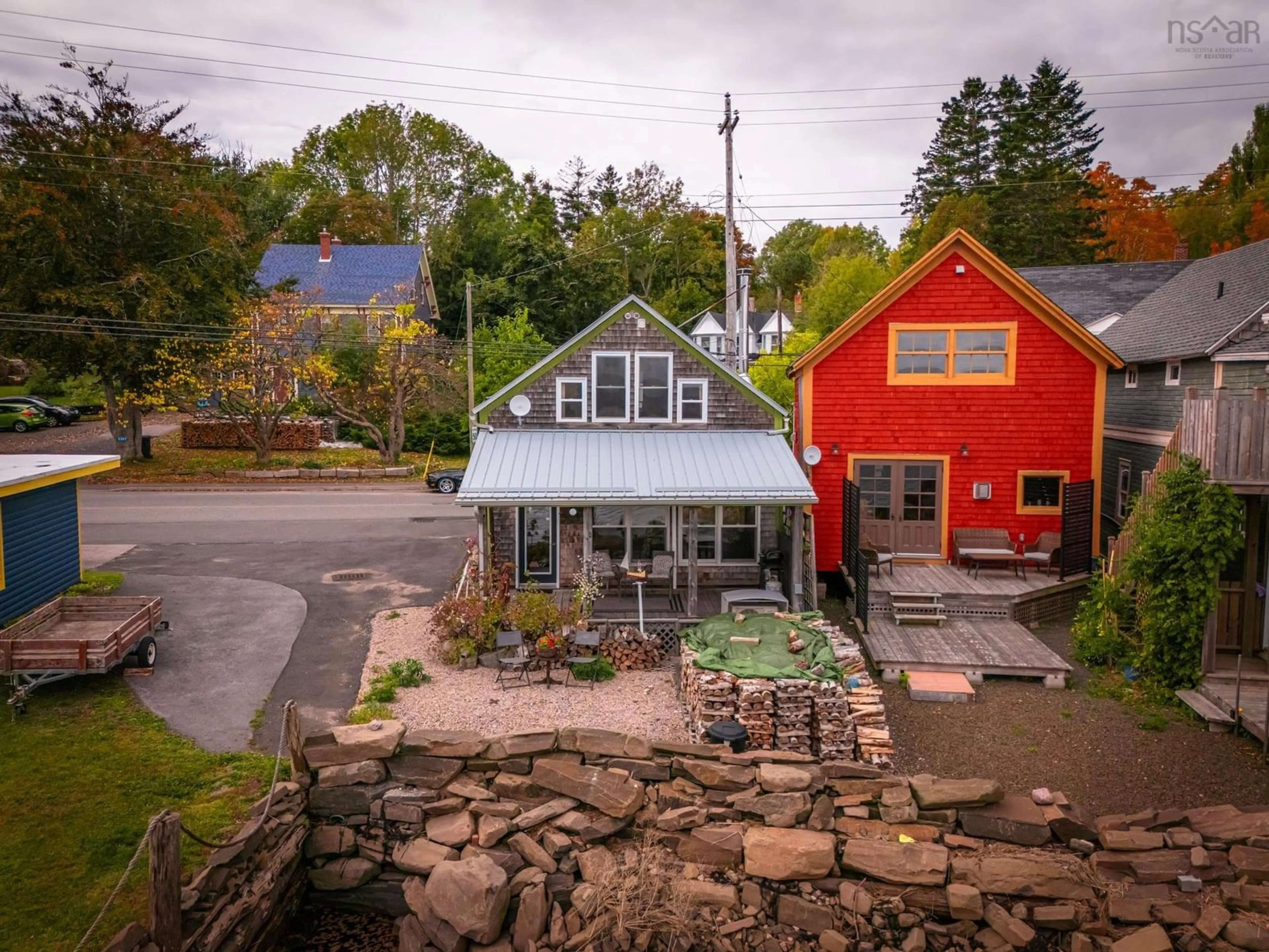 Patio, cottage for 5360 Granville Road, Granville Ferry Nova Scotia B0S 1A0