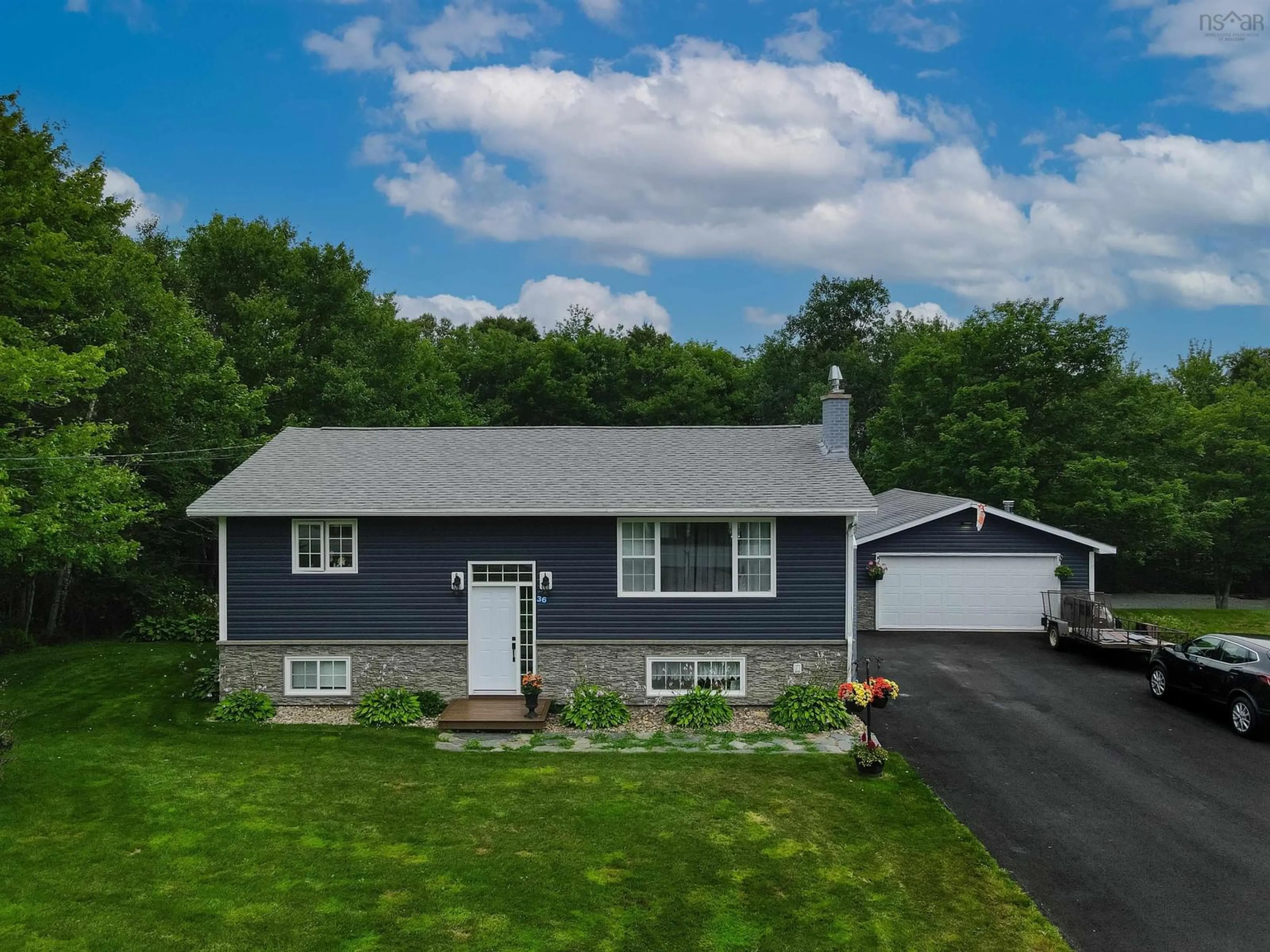 Frontside or backside of a home, cottage for 36 Rockwell Dr, Mount Uniacke Nova Scotia B0N 1Z0