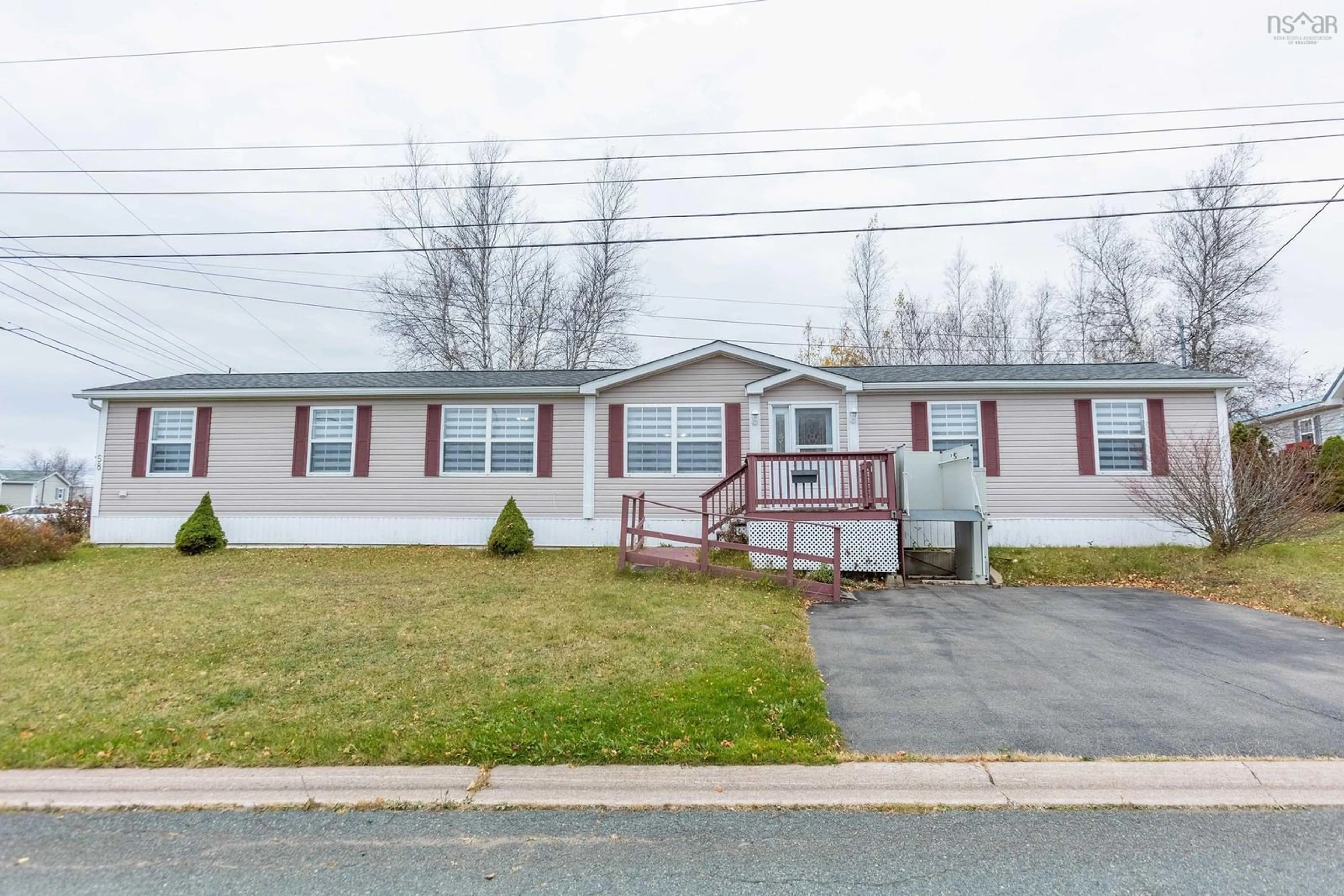 A pic from exterior of the house or condo, cottage for 58 Pinehurst St, Amherst Nova Scotia B4H 4X4