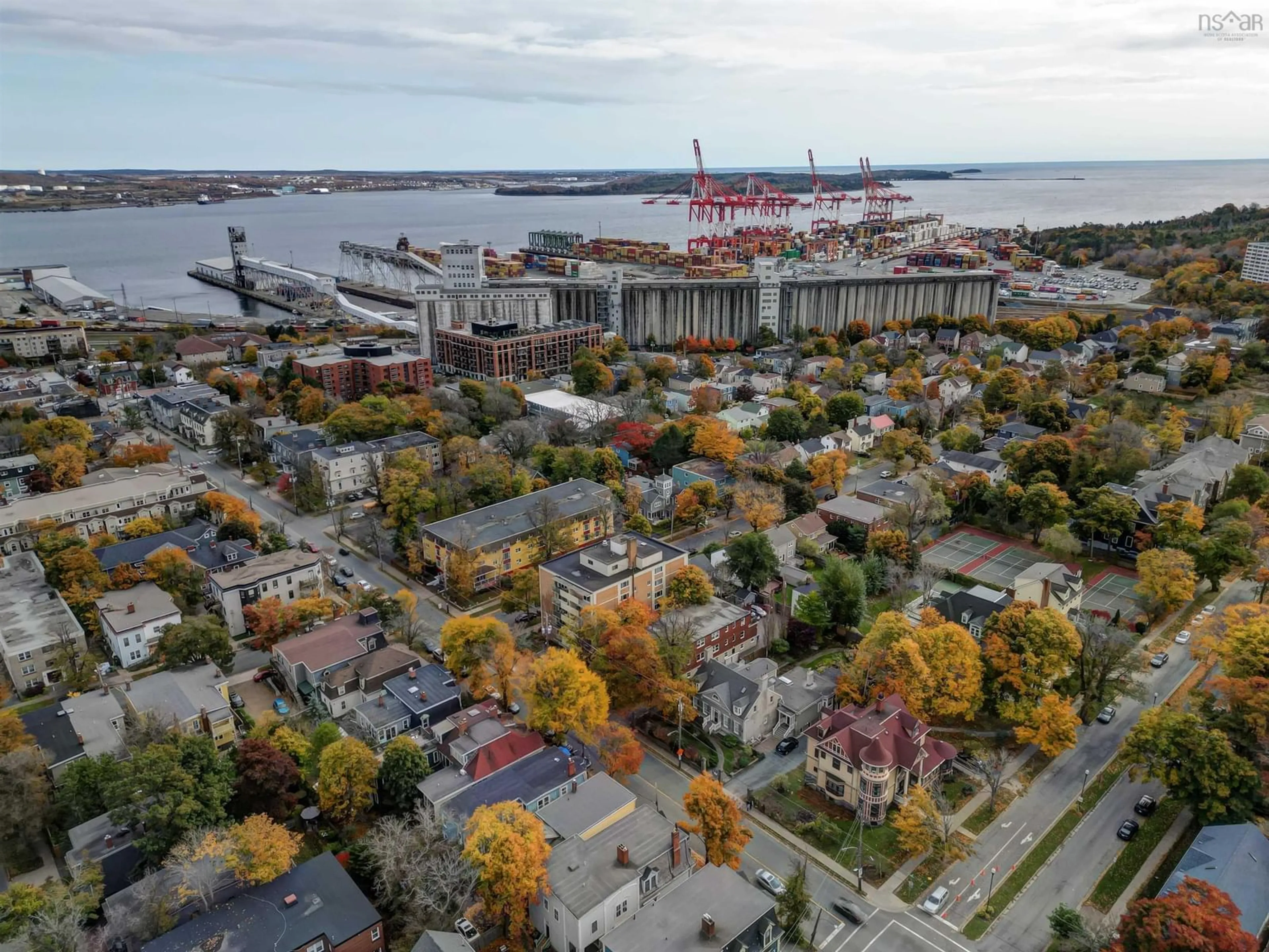 A pic from exterior of the house or condo, the street view for 990 Mclean St #605, Halifax Nova Scotia B3H 2V1