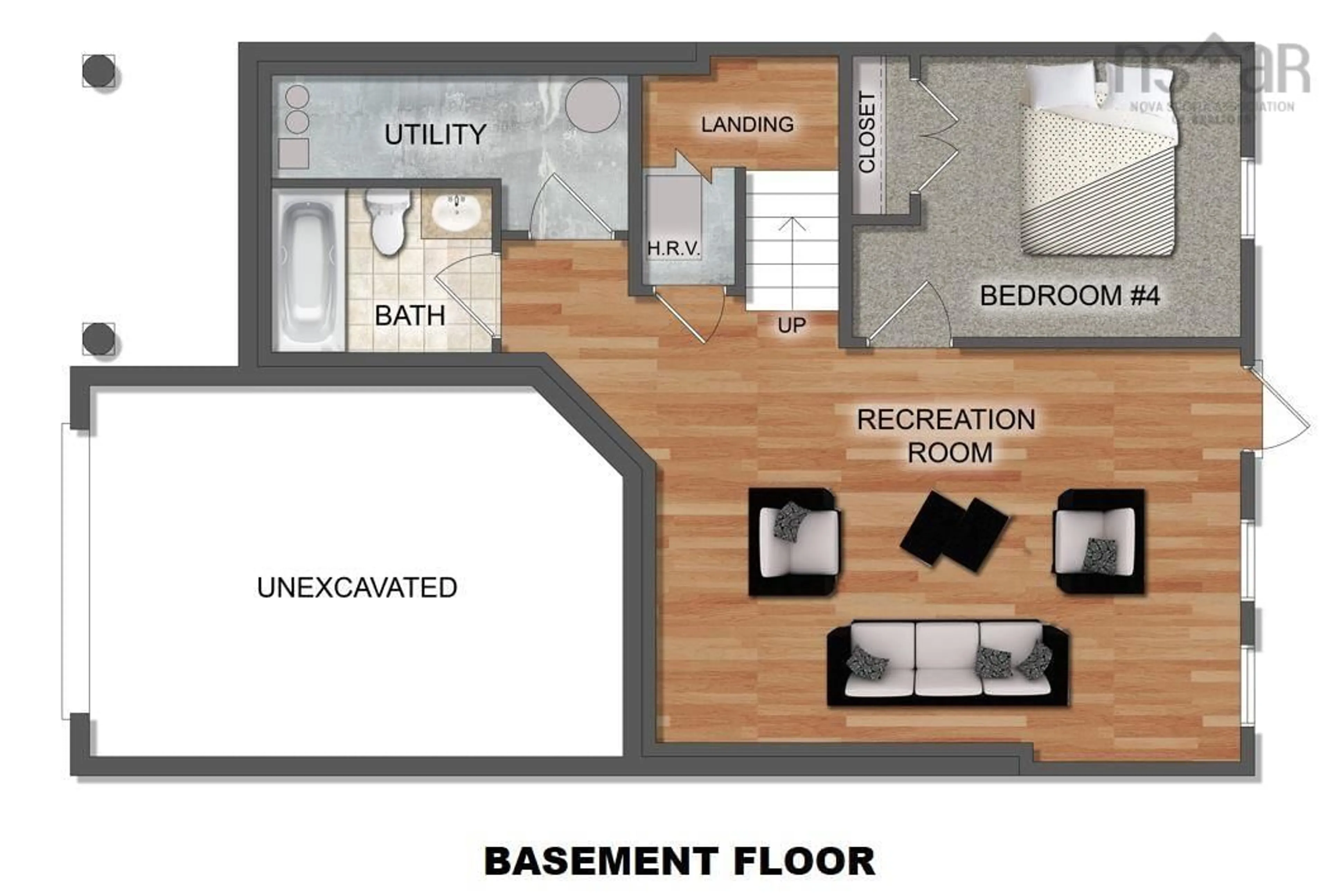 Floor plan for 256 Bailee Dr #Lot 50, Tantallon Nova Scotia B3Z 4R1