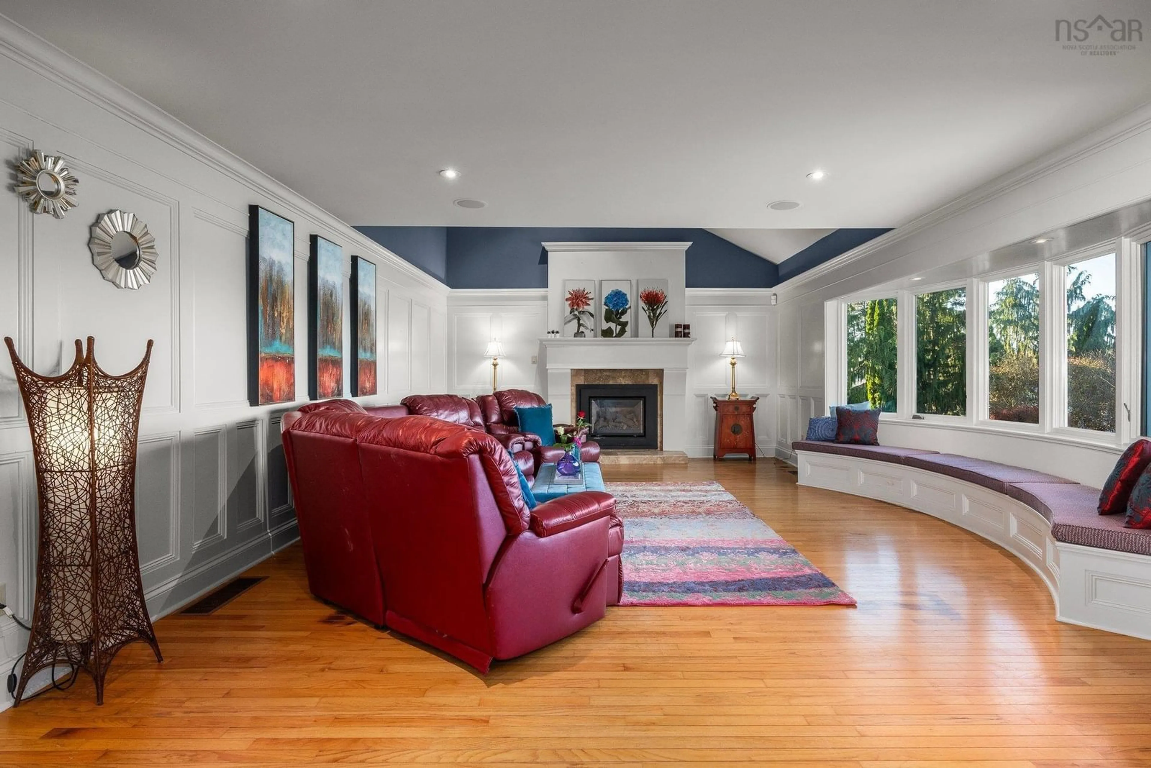 Living room, wood floors for 26 Brook Point Rd, Tantallon Nova Scotia B3Z 2R3