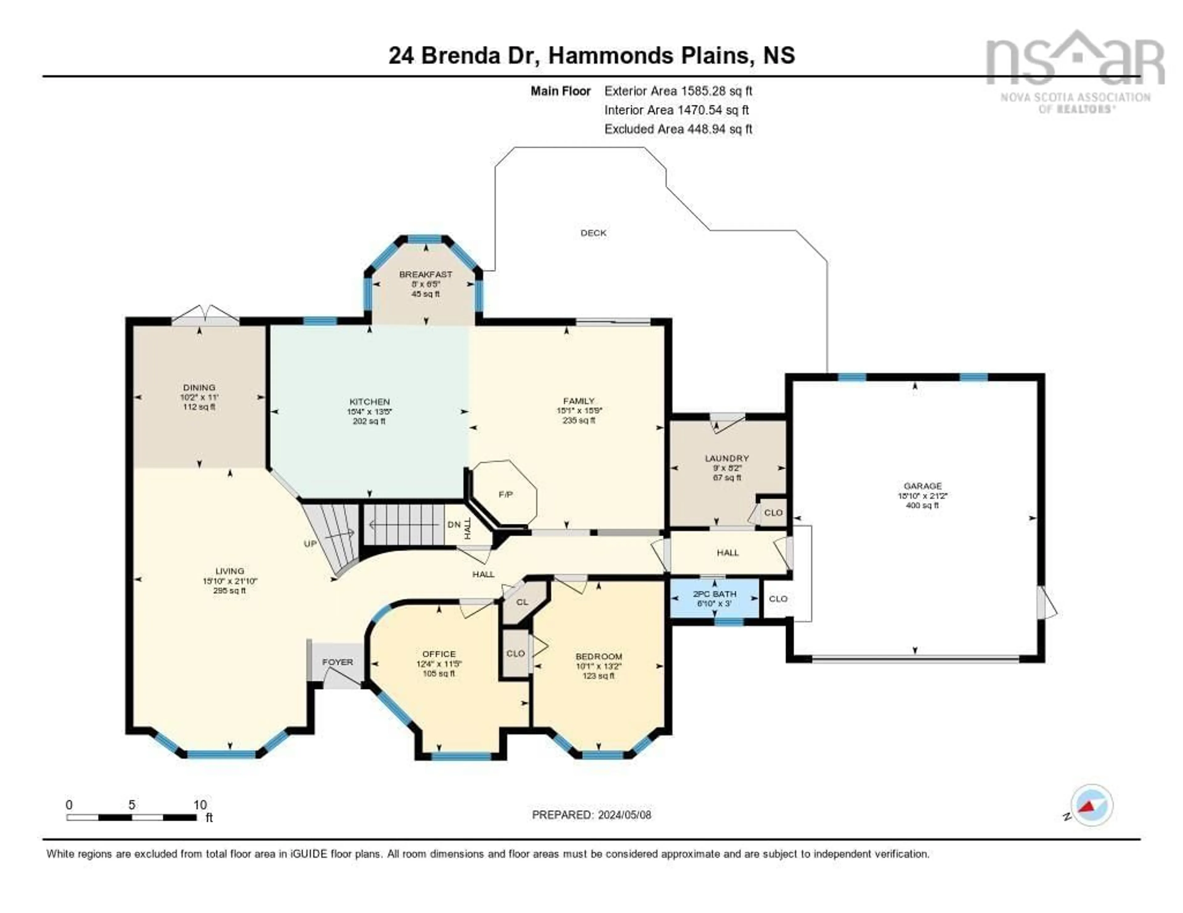 Floor plan for 24 Brenda Dr, Hammonds Plains Nova Scotia B4B 1J9