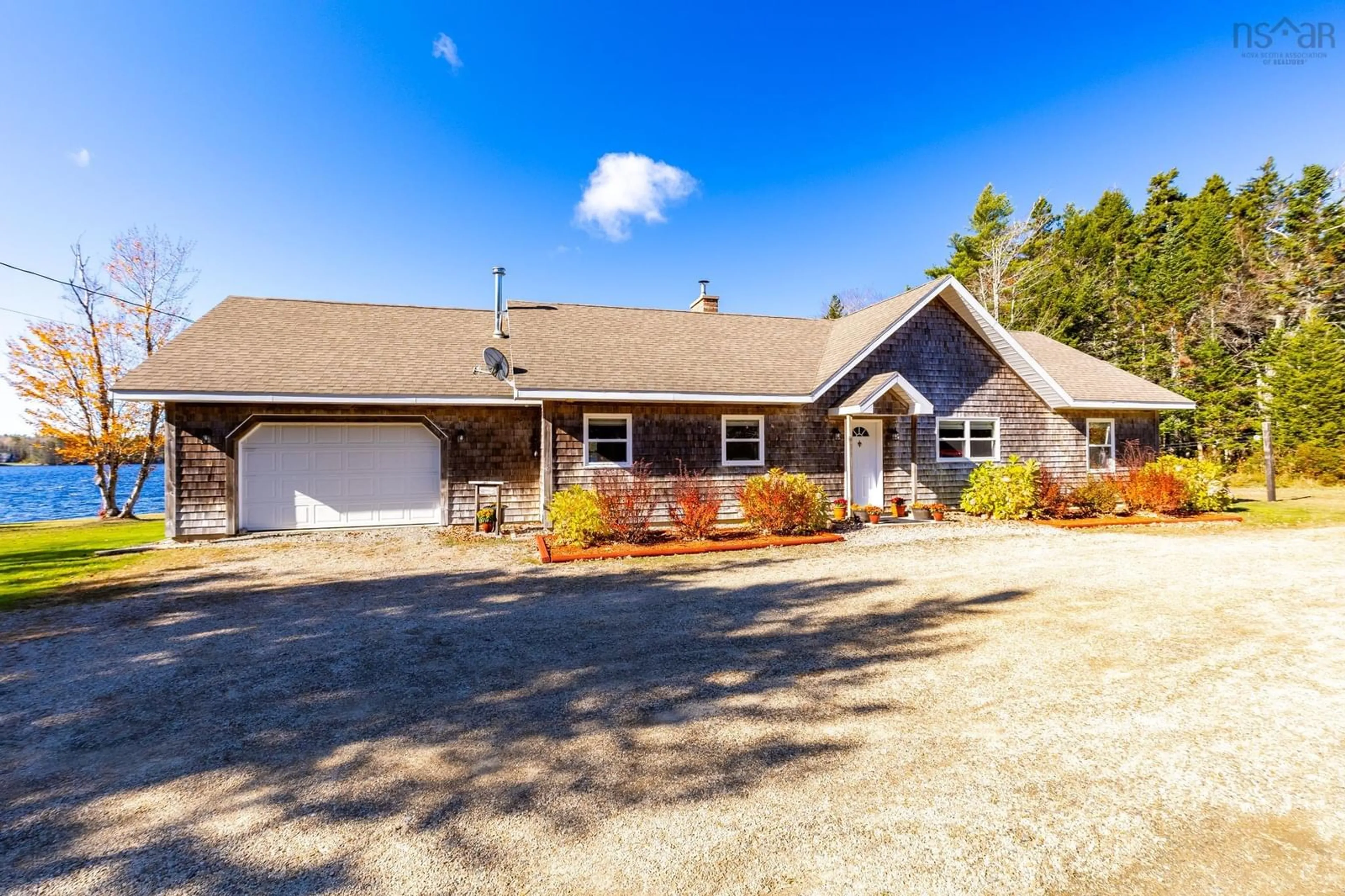 Frontside or backside of a home, cottage for 135 Beaver Point Rd, North Kemptville Nova Scotia B5A 5X9