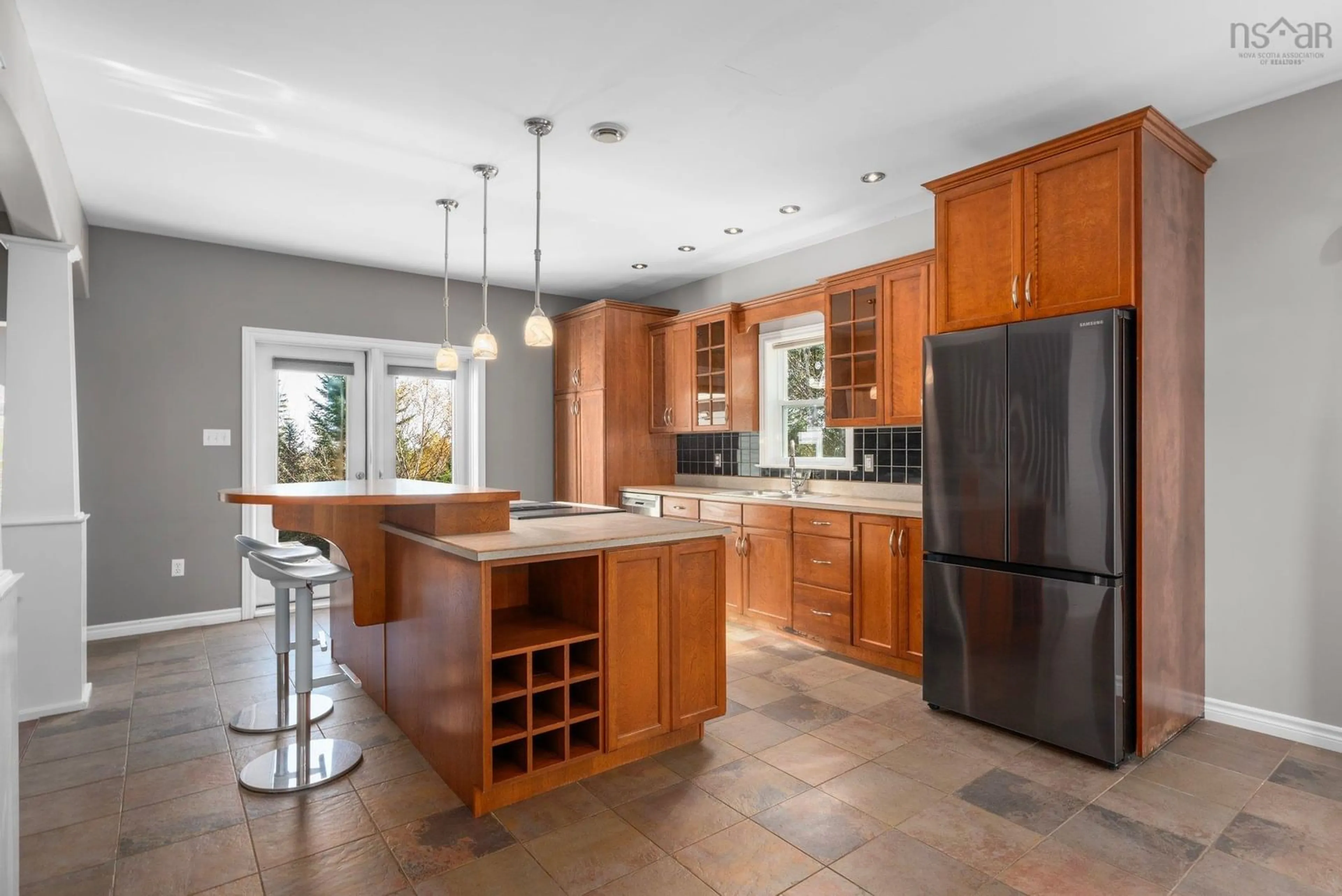 Open concept kitchen for 197 Summit Cres, Upper Tantallon Nova Scotia B3Z 1P9