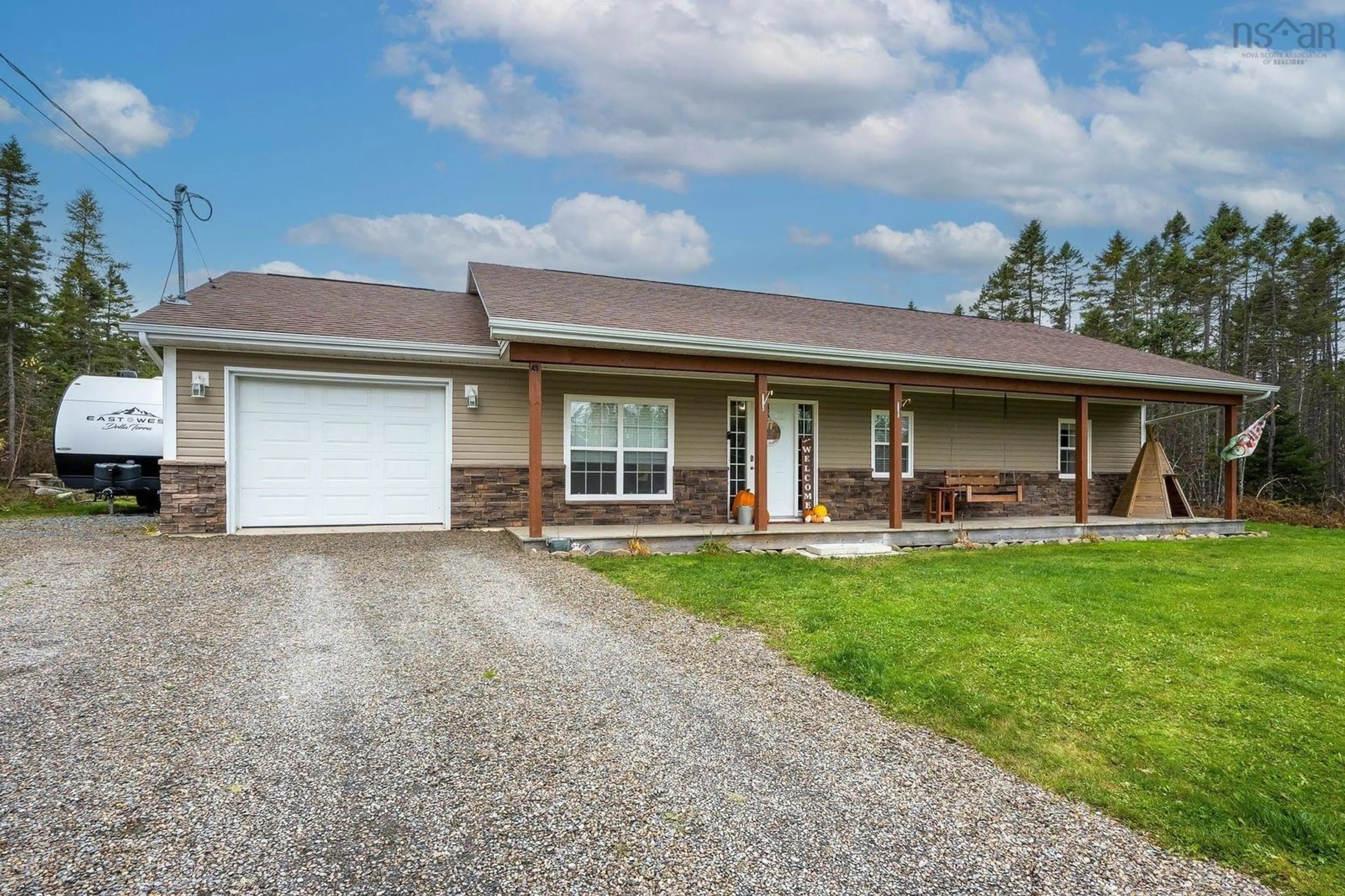 Frontside or backside of a home, cottage for 91 Pine Crt, Nine Mile River Nova Scotia B2S 2P2