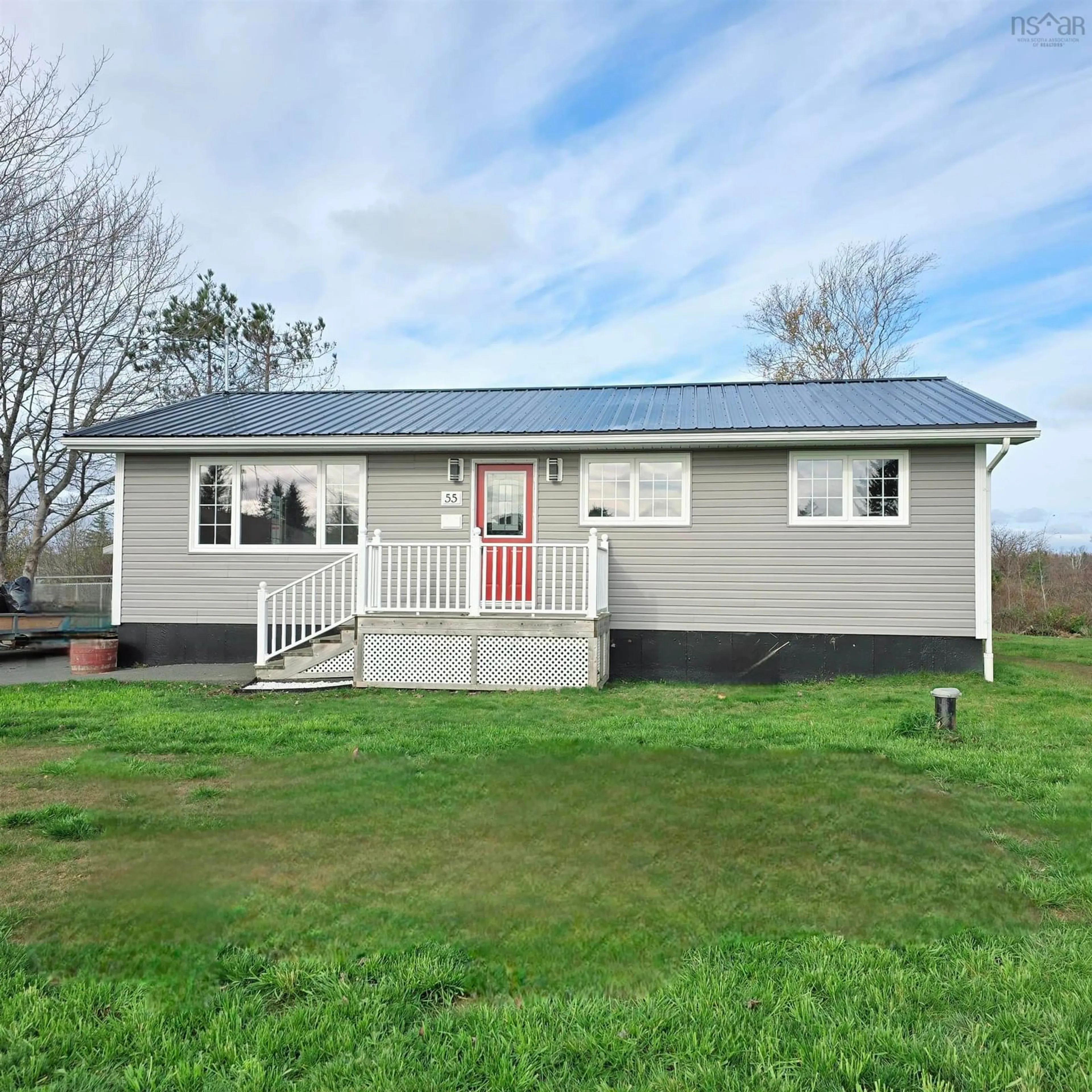 Frontside or backside of a home, cottage for 55 Duffell Dr, Sydney Nova Scotia B1P 3G7