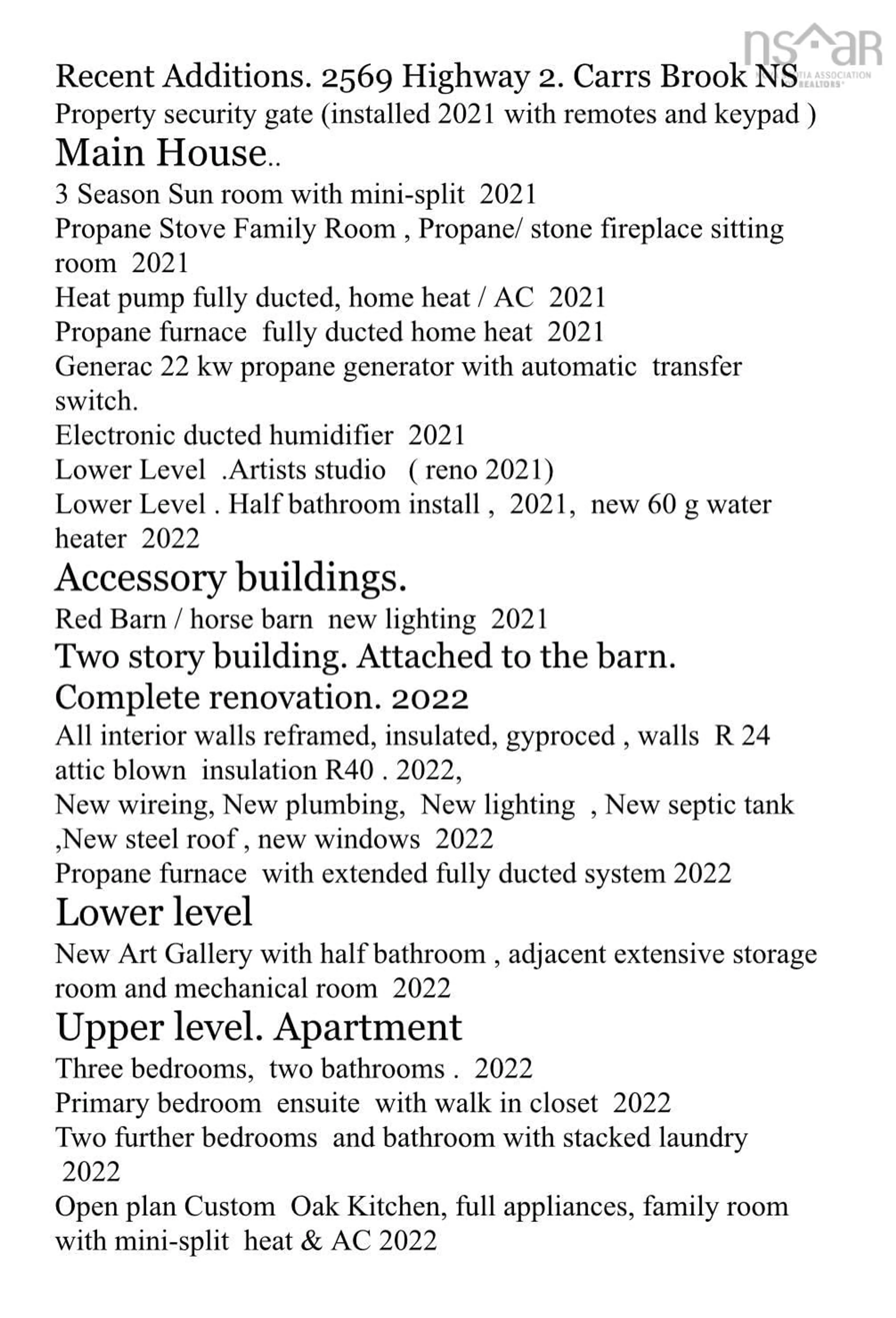 Floor plan for 2569 Glooscap Trail Hwy, Carrs Brook Nova Scotia B0M 1B0