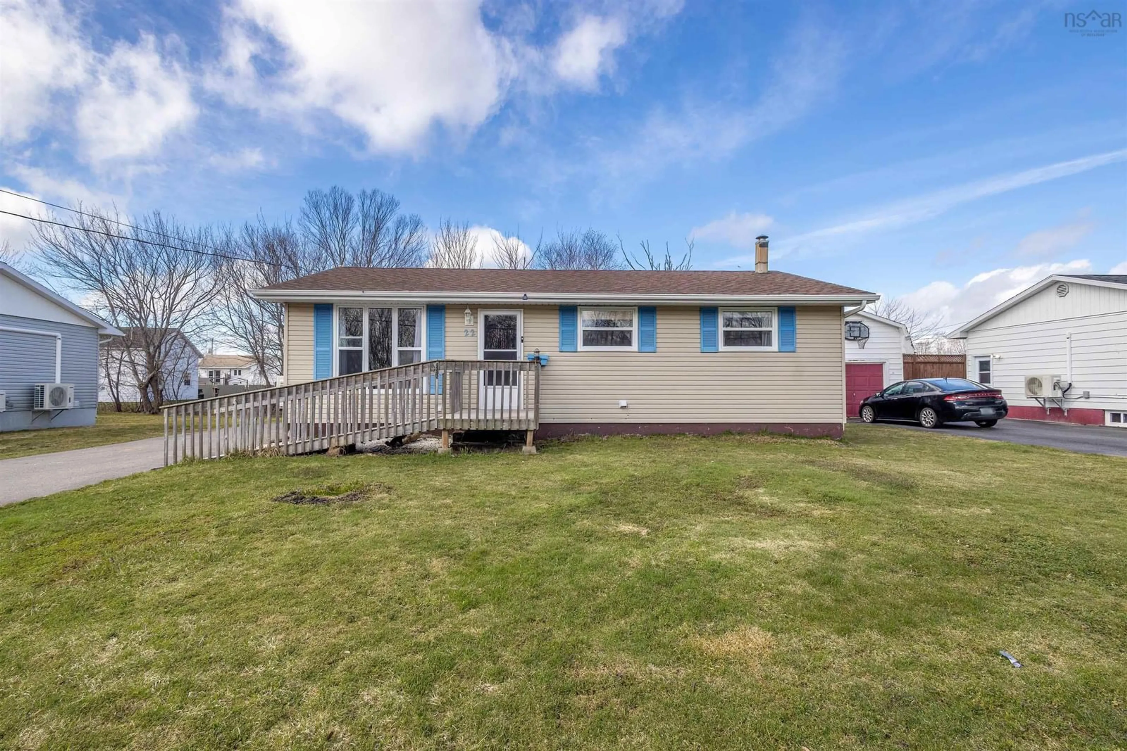 Frontside or backside of a home, cottage for 22 Stacey Ave, North Sydney Nova Scotia B2A 3P4