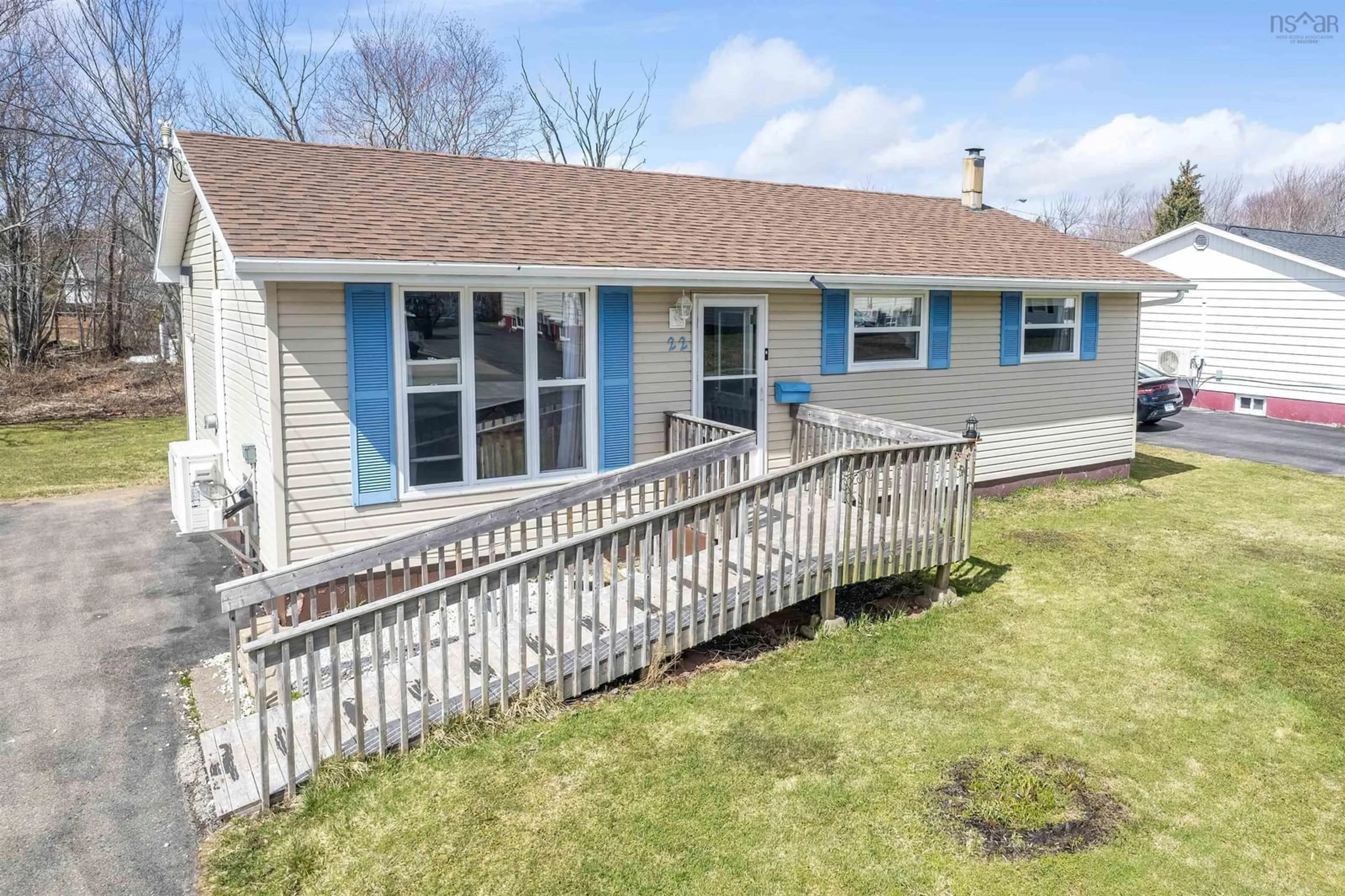 Frontside or backside of a home, cottage for 22 Stacey Ave, North Sydney Nova Scotia B2A 3P4