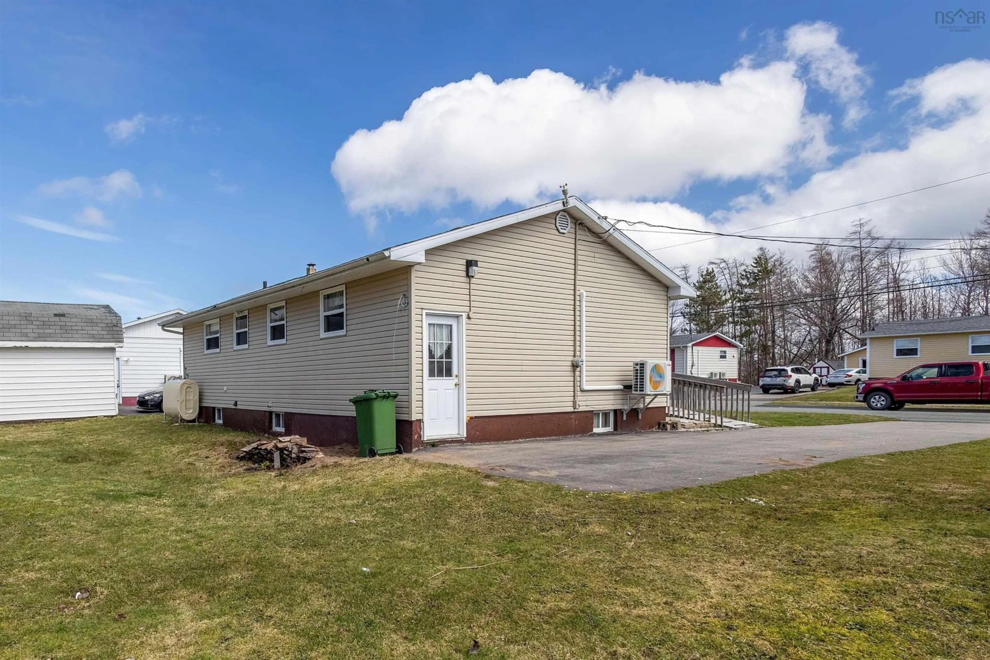 Frontside or backside of a home, the front or back of building for 22 Stacey Ave, North Sydney Nova Scotia B2A 3P4