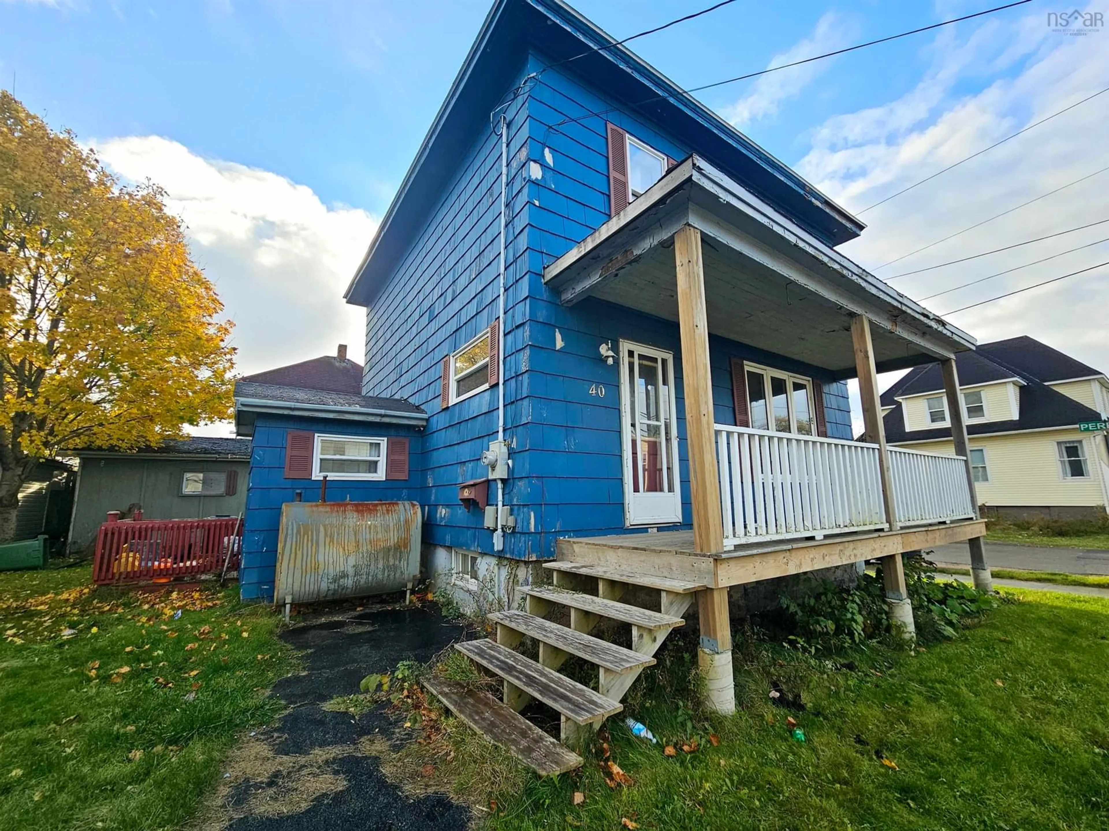 Frontside or backside of a home, cottage for 40 Peppett St, North Sydney Nova Scotia B2A 2N3