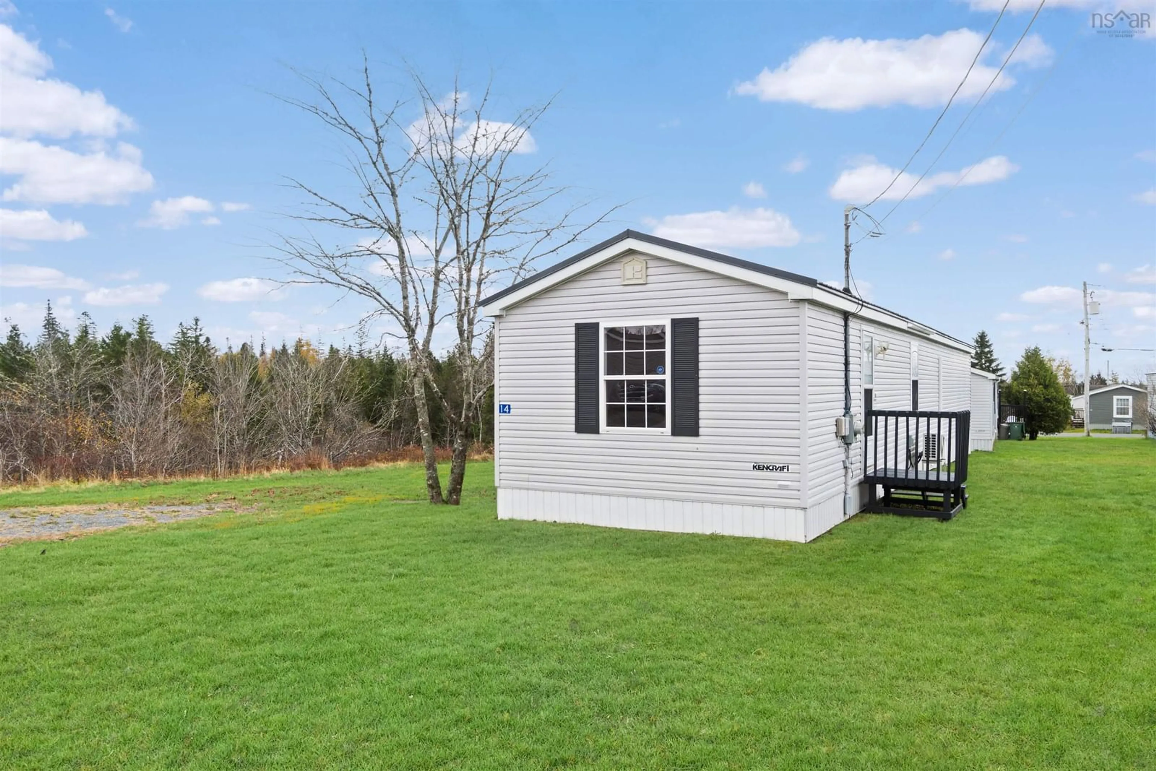 Home with vinyl exterior material for 14 Michael Ave, Mount Uniacke Nova Scotia B0N 1Z0