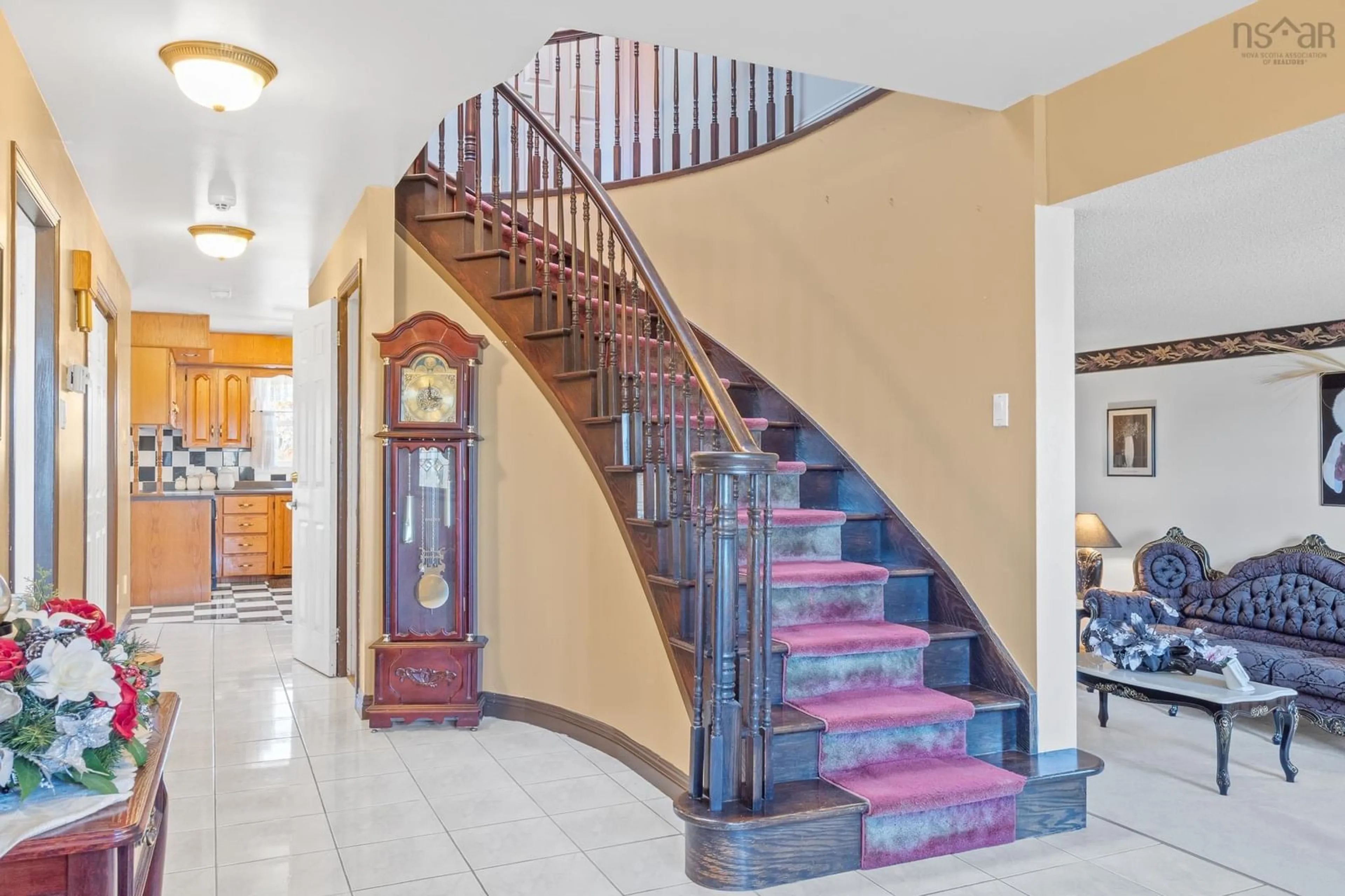 Indoor foyer, wood floors for 298 Simmonds Rd, North Preston Nova Scotia B2Z 1A4