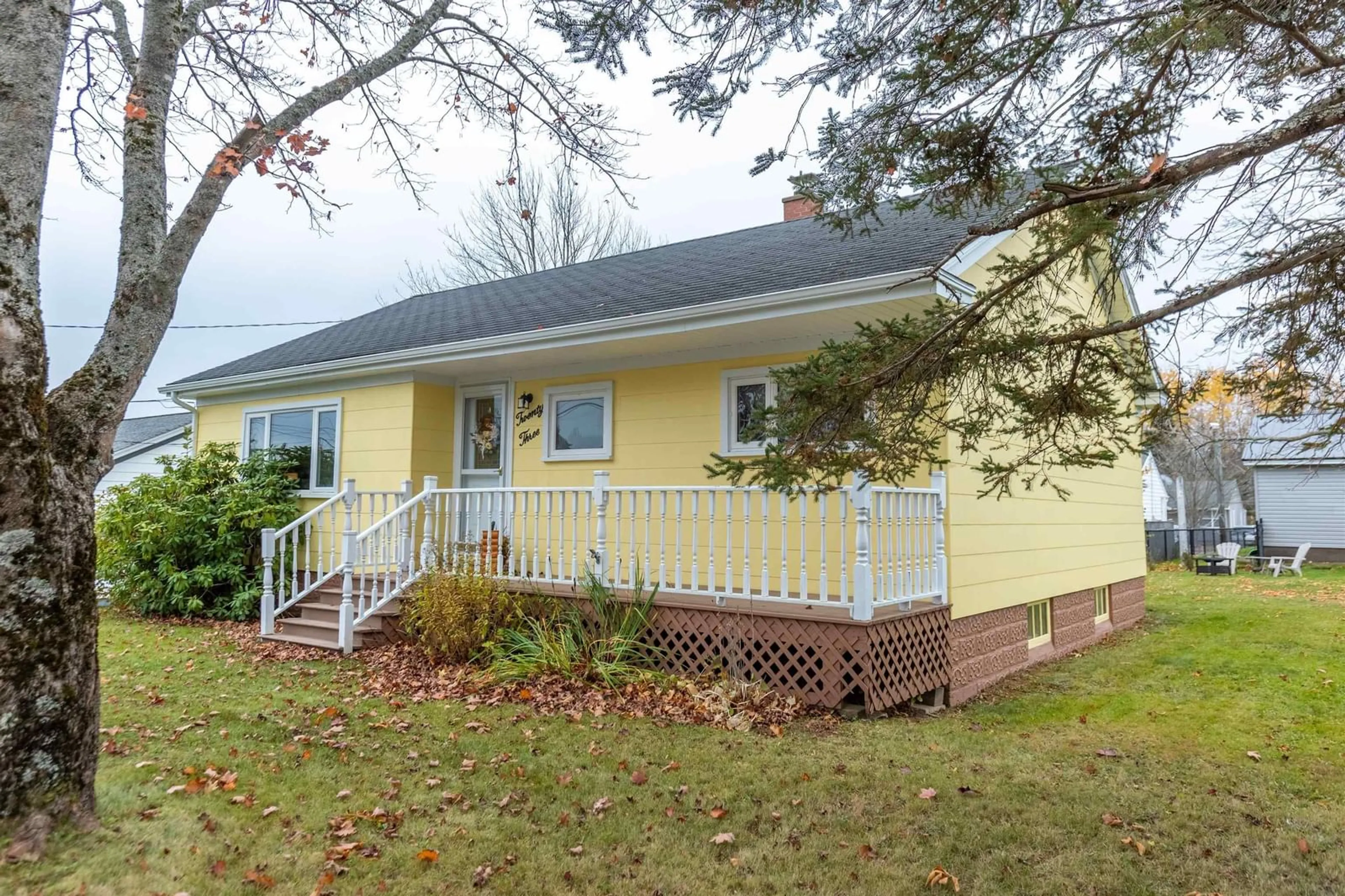 A pic from exterior of the house or condo, cottage for 23 Allison Ave, Amherst Nova Scotia B4H 3B3