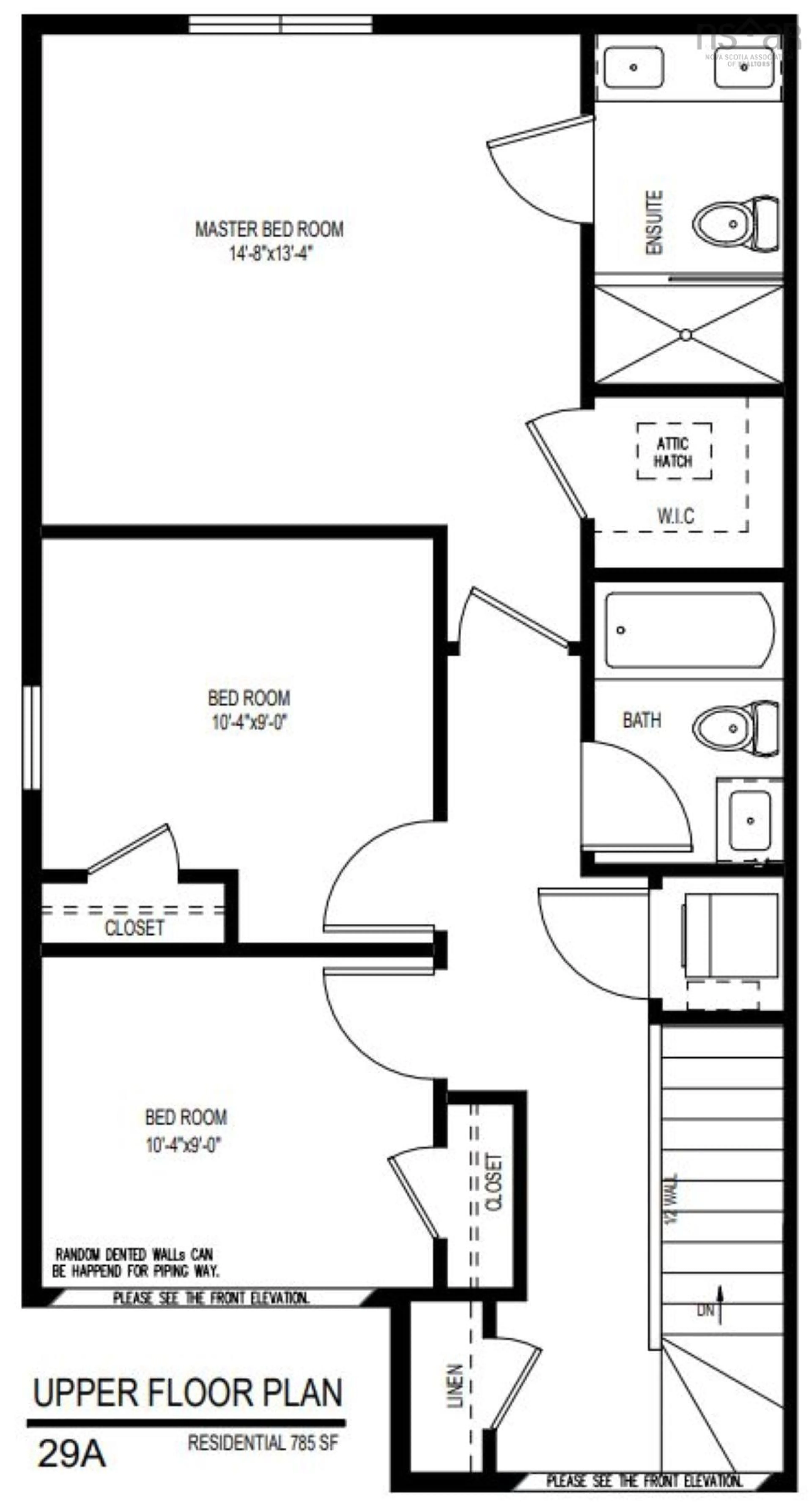 Floor plan for 41 Berm St #Lot 29B, Herring Cove Nova Scotia B3R 0H2