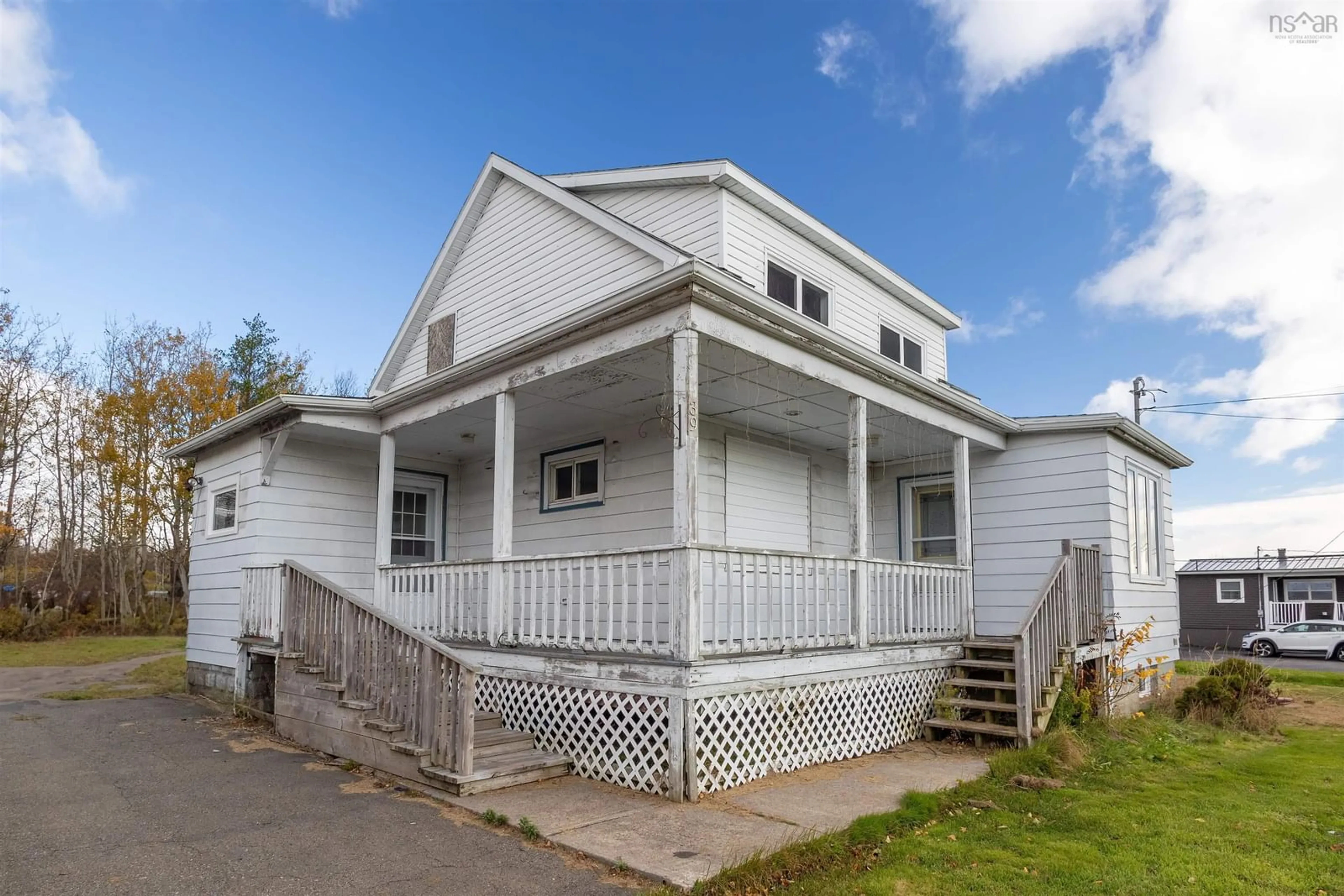 Frontside or backside of a home, cottage for 39 Wilson Rd, Reserve Mines Nova Scotia B1E 1L1