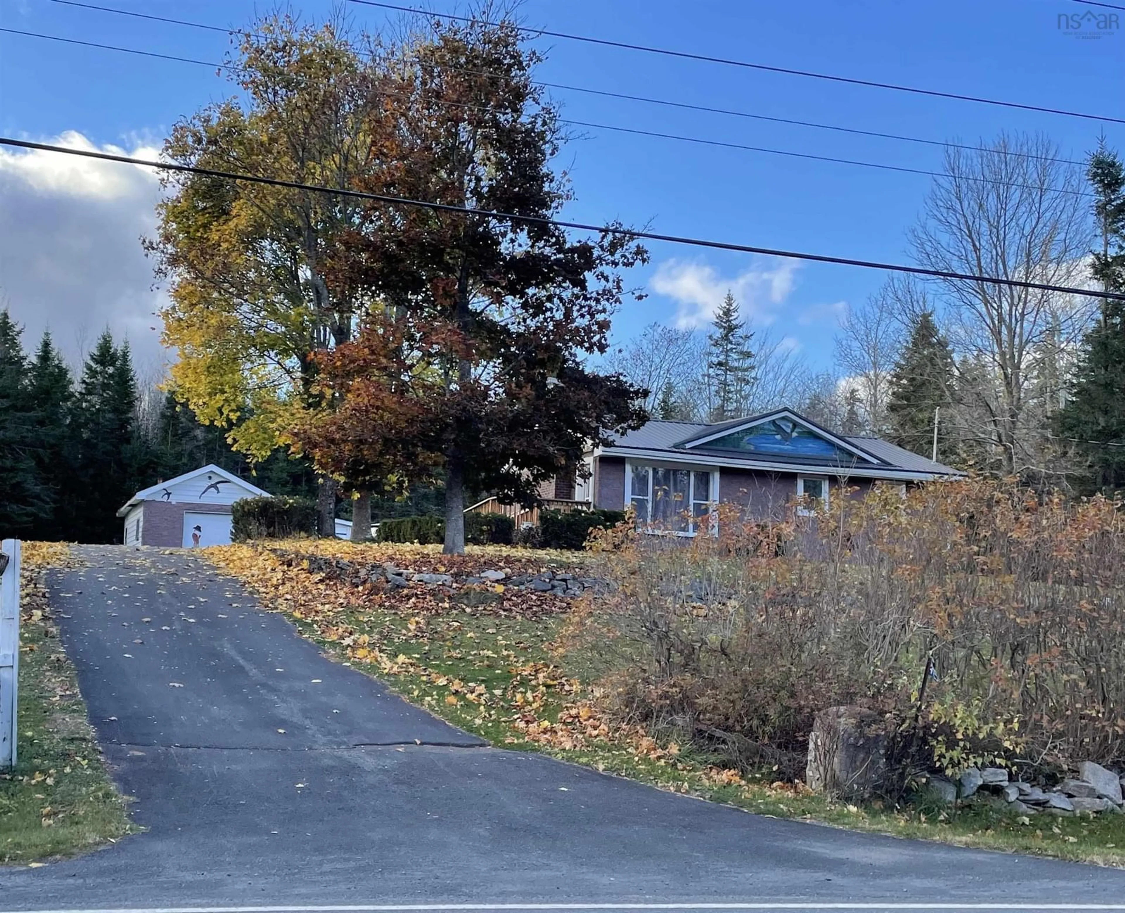 Frontside or backside of a home, the street view for 4025 East River East Side Rd, Churchville Nova Scotia B2H 5C5