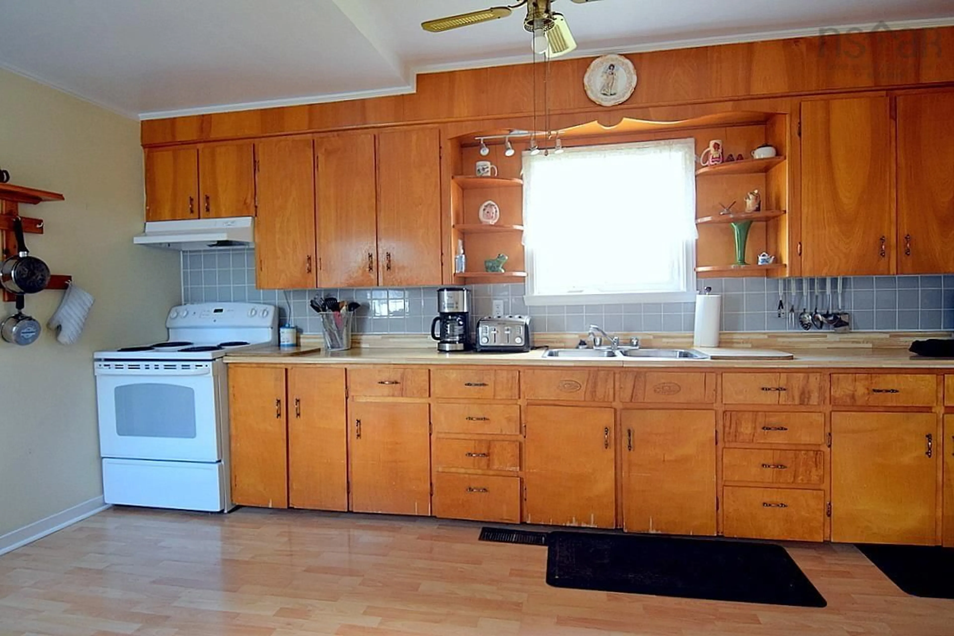 Standard kitchen, wood floors, cottage for 15879 Central Ave, Inverness Nova Scotia B0E 1N0