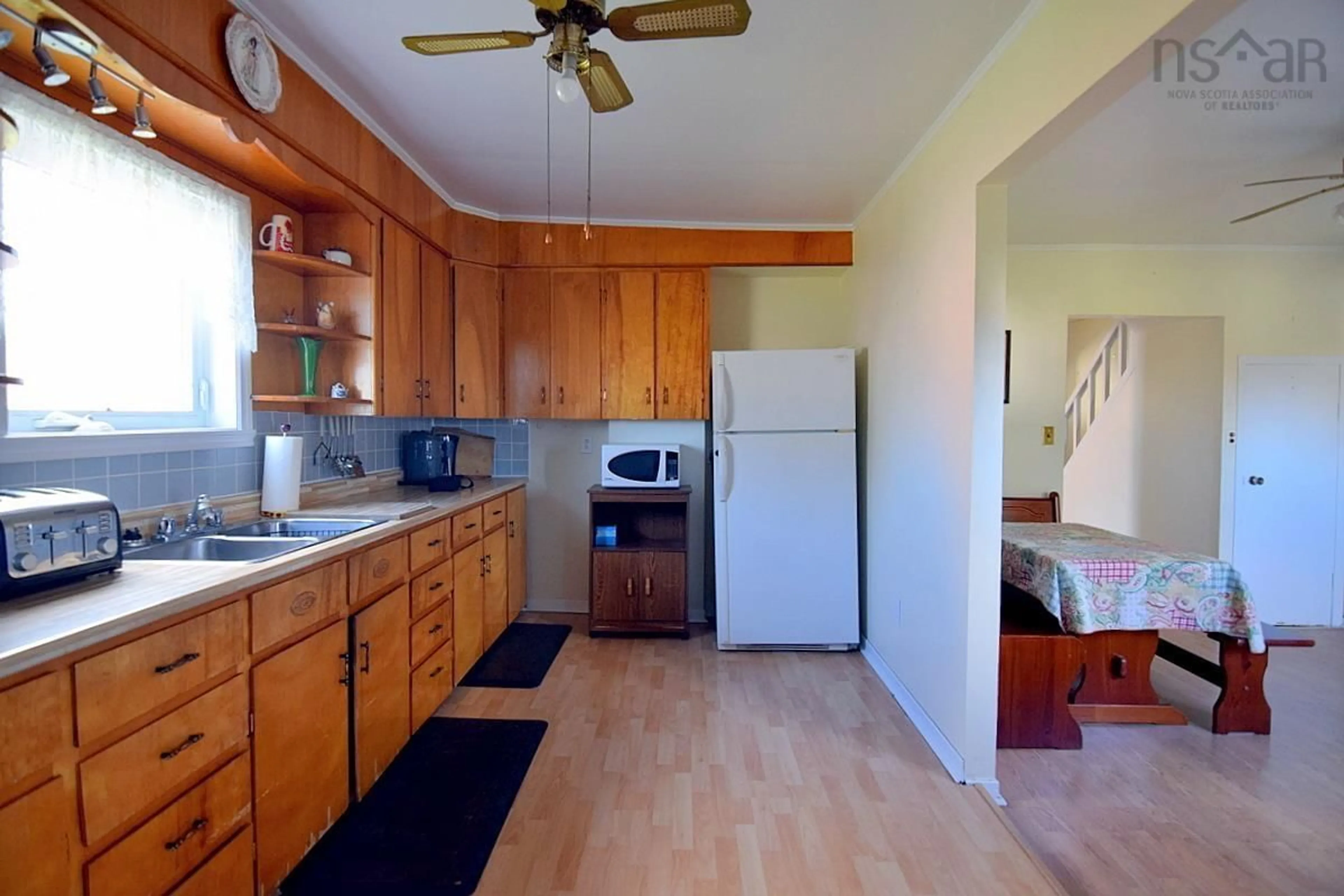 Standard kitchen, wood floors, cottage for 15879 Central Ave, Inverness Nova Scotia B0E 1N0