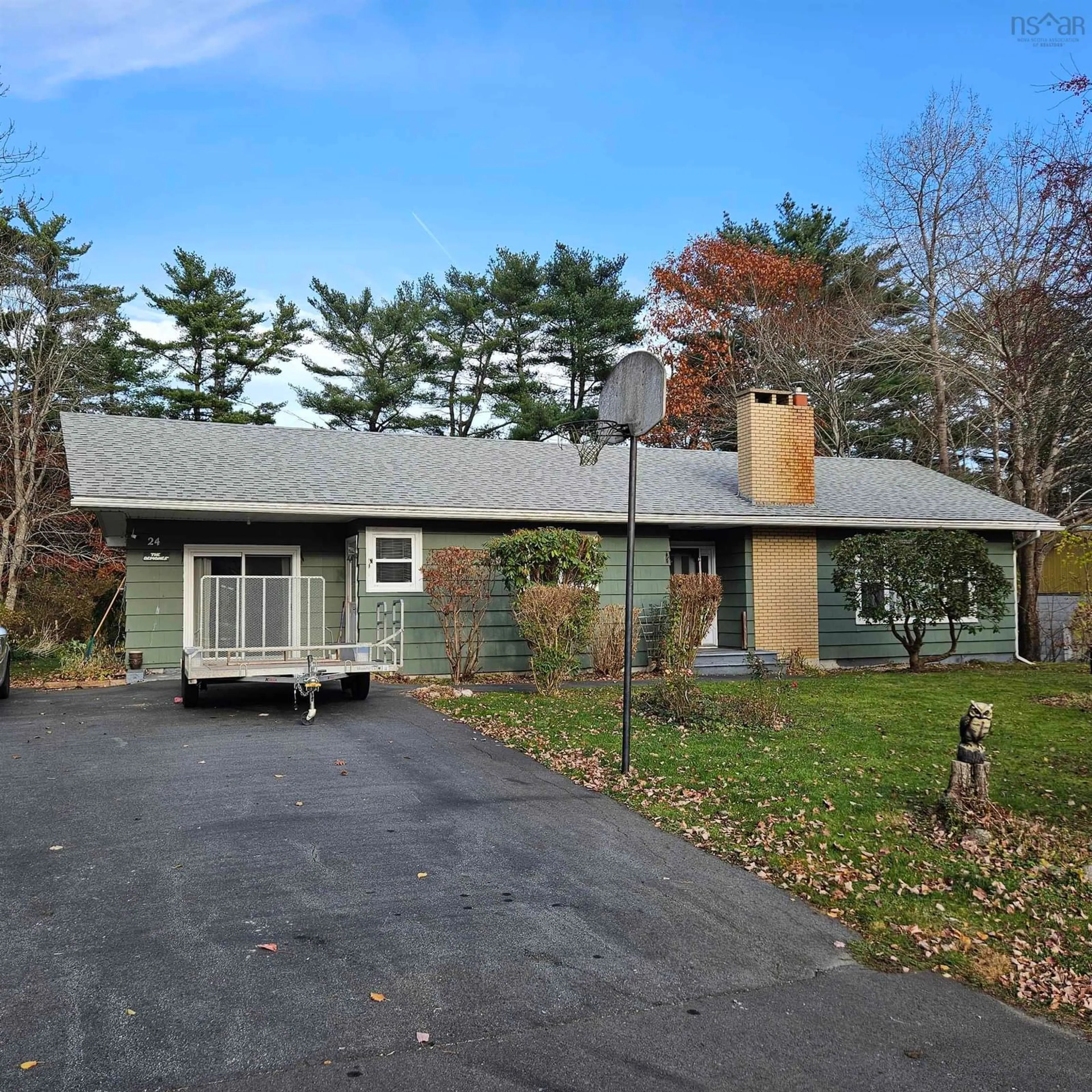 Frontside or backside of a home, cottage for 24 Orphans Home Rd, Oakhill Nova Scotia B4V 0E1