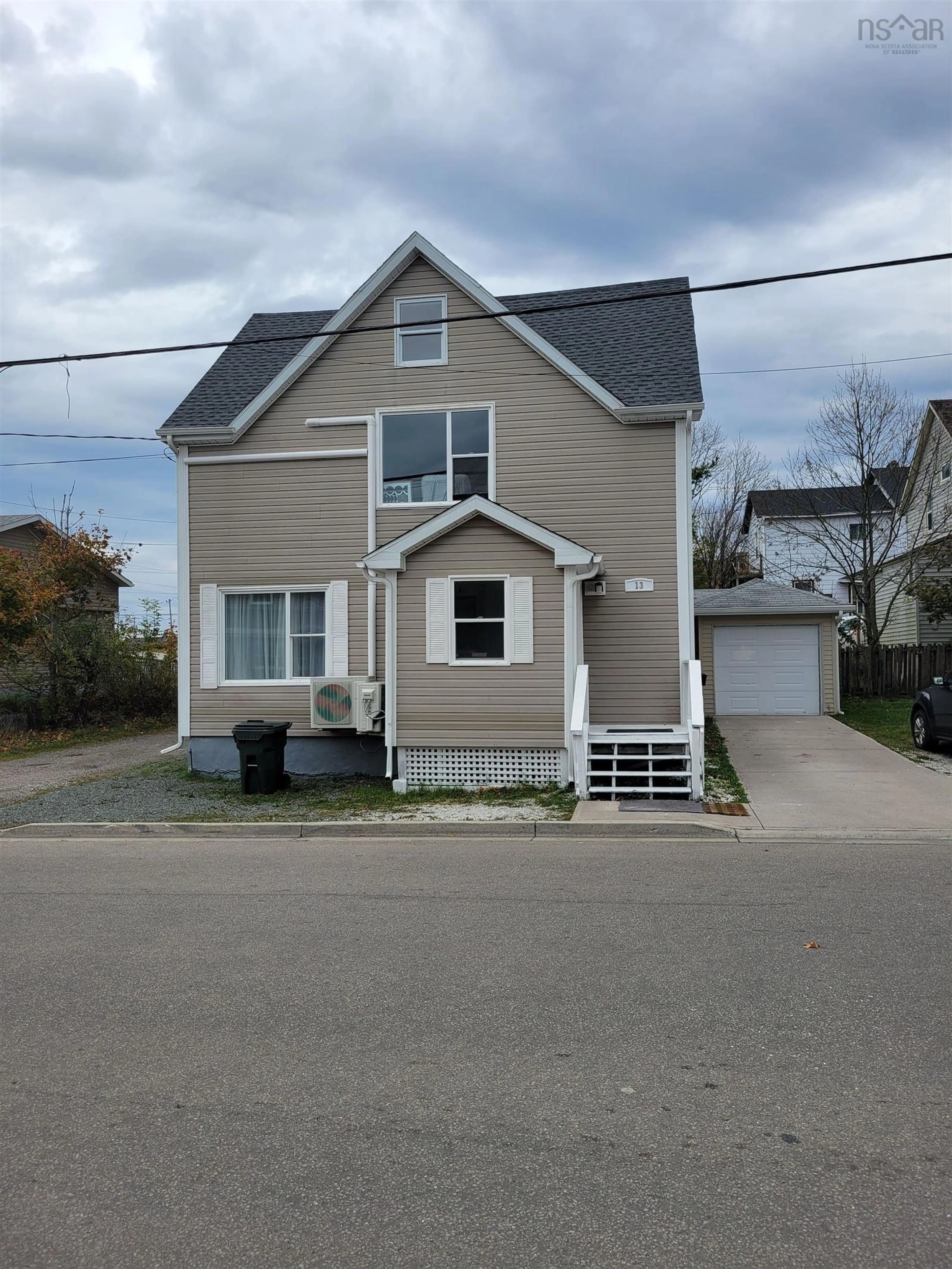 Frontside or backside of a home, cottage for 13 High St, Sydney Nova Scotia B1P 2J4