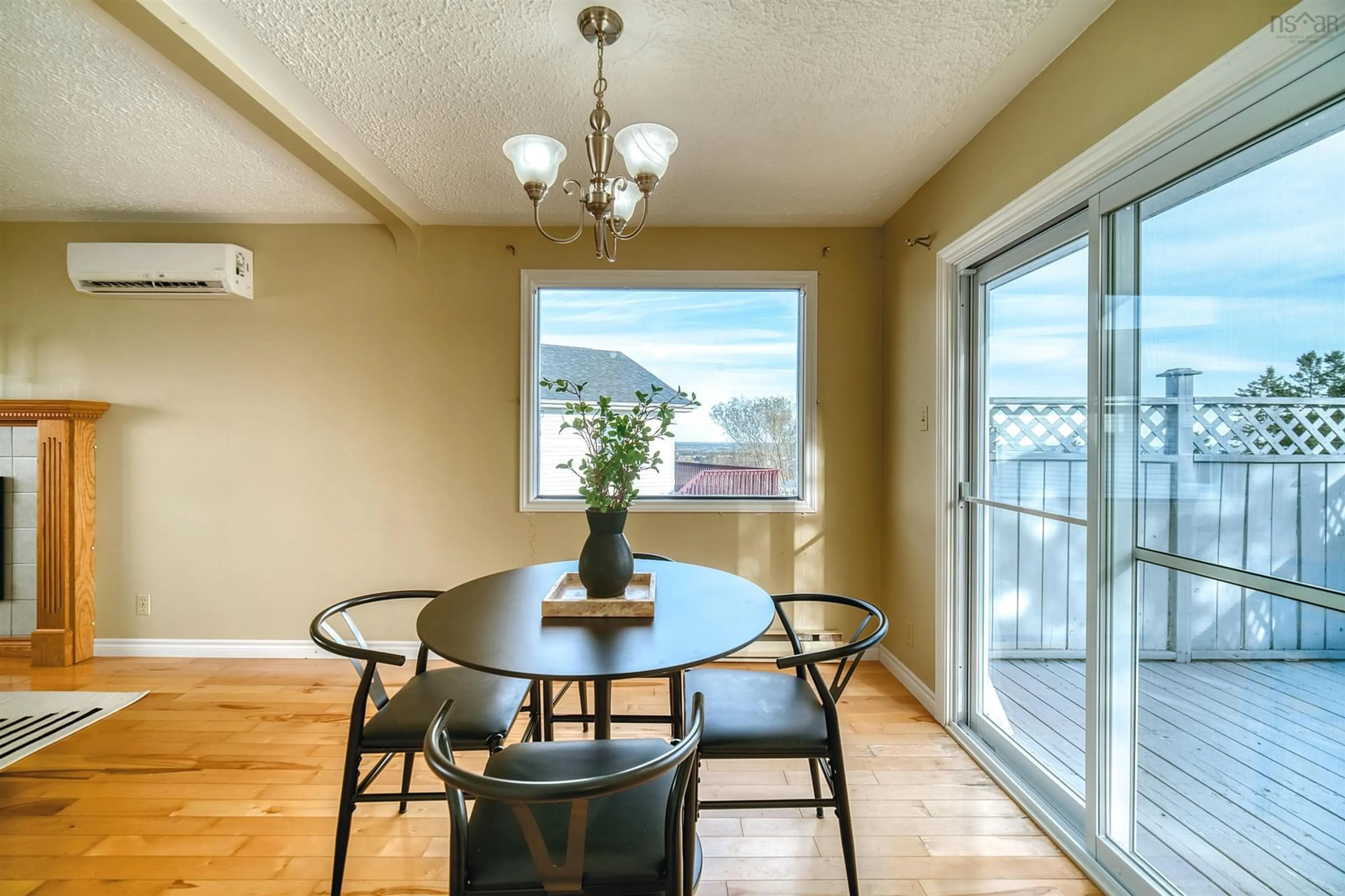 Dining room, wood floors, cottage for 70 Sirius Cres, Cole Harbour Nova Scotia B2W 4L5