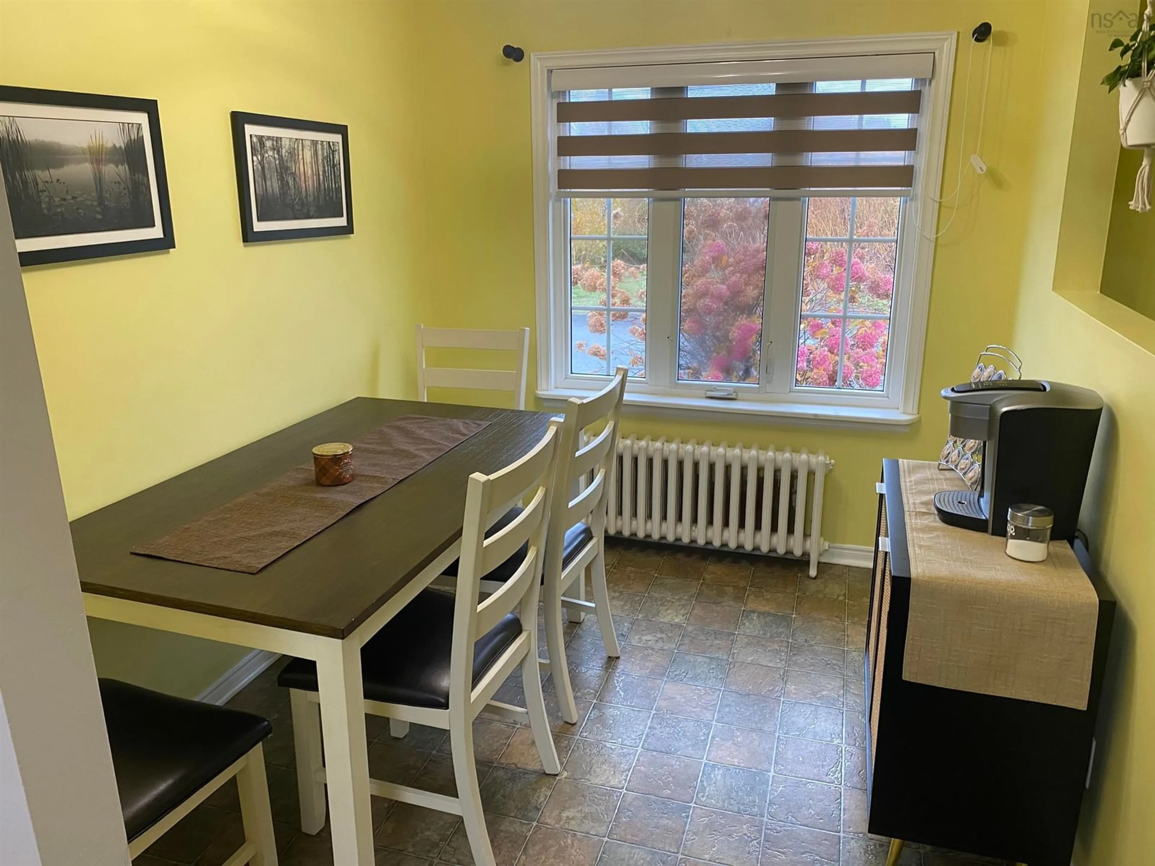 Dining room, wood floors, cottage for 6 Roost St, Glace Bay Nova Scotia B1A 5J7