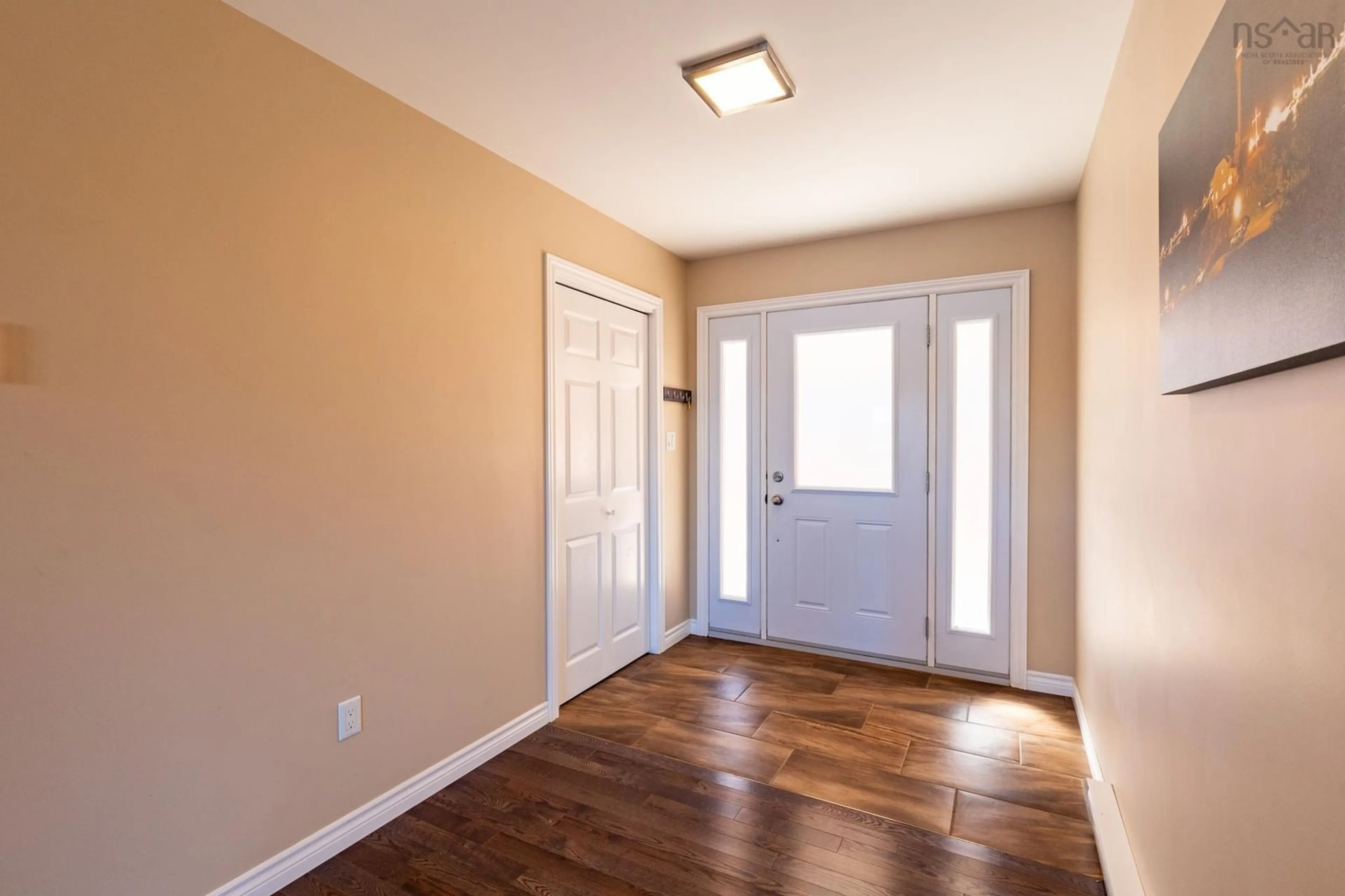 Indoor entryway, wood floors for 481 Plymouth Gentian Rd, Gavelton Nova Scotia B0W 3M0