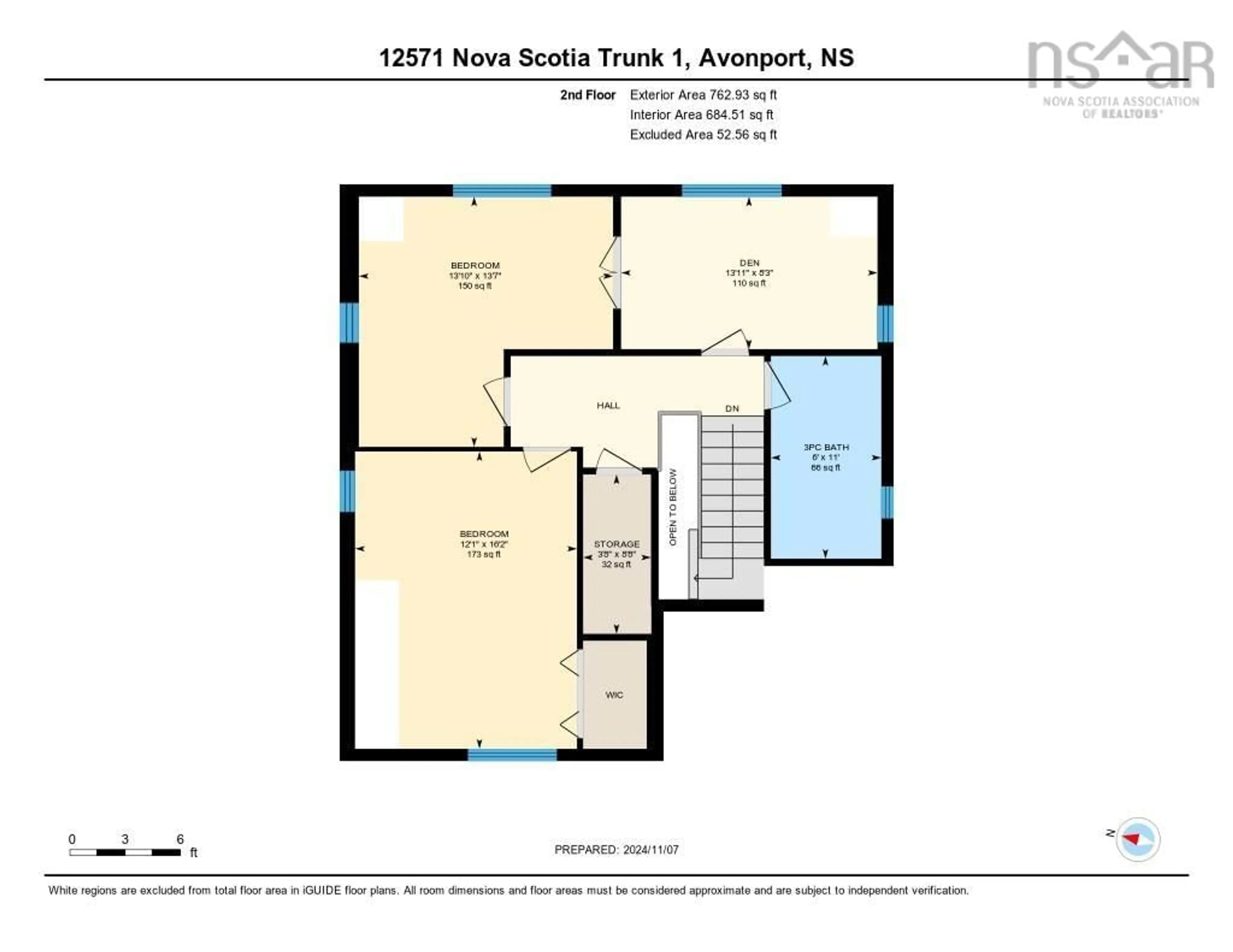 Floor plan for 12571 Highway 1, Avonport Nova Scotia B0P 1P0