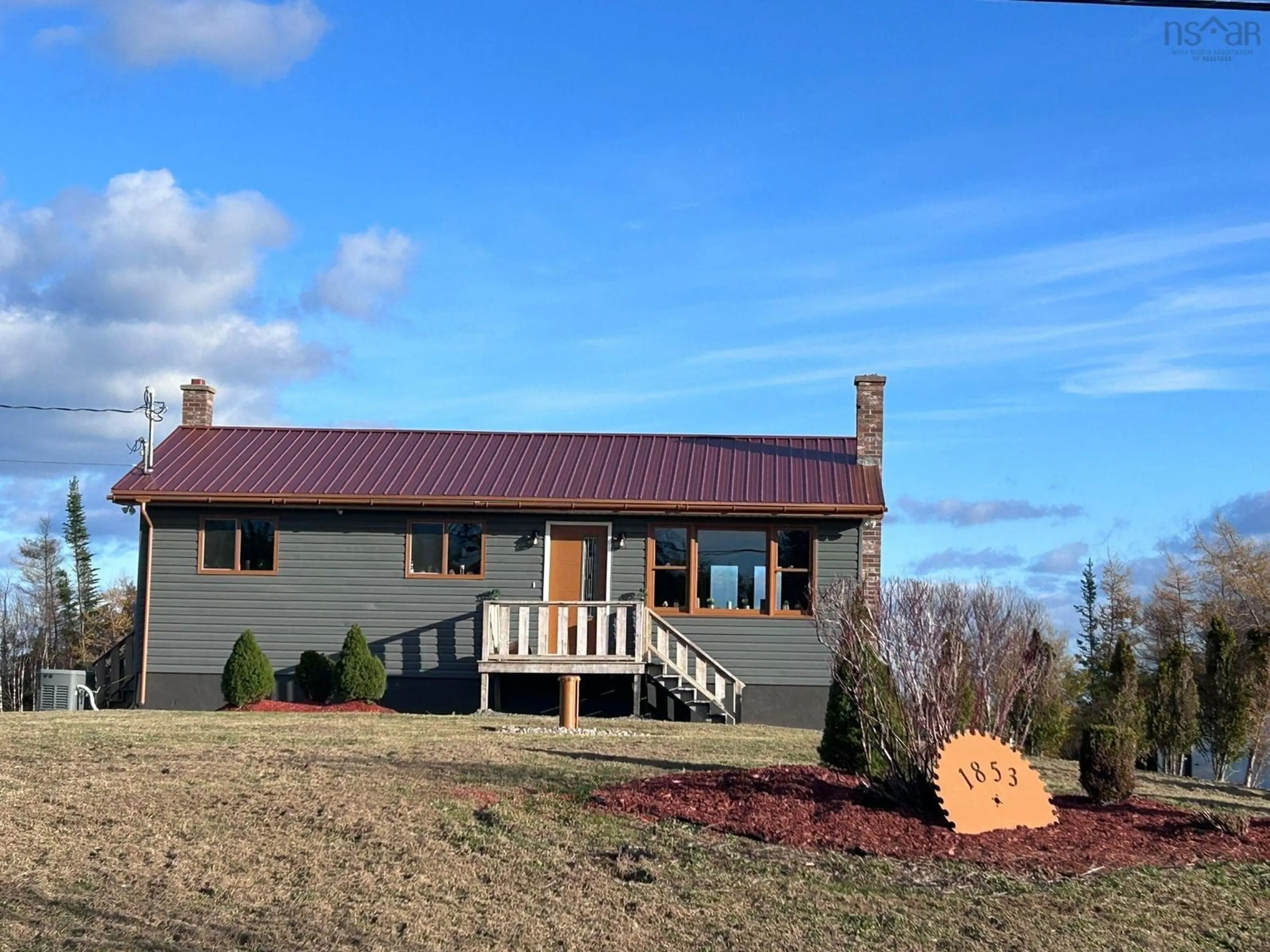 Frontside or backside of a home, cottage for 1853 Fourchu Rd, Gabarus Lake Nova Scotia B1K 2E7