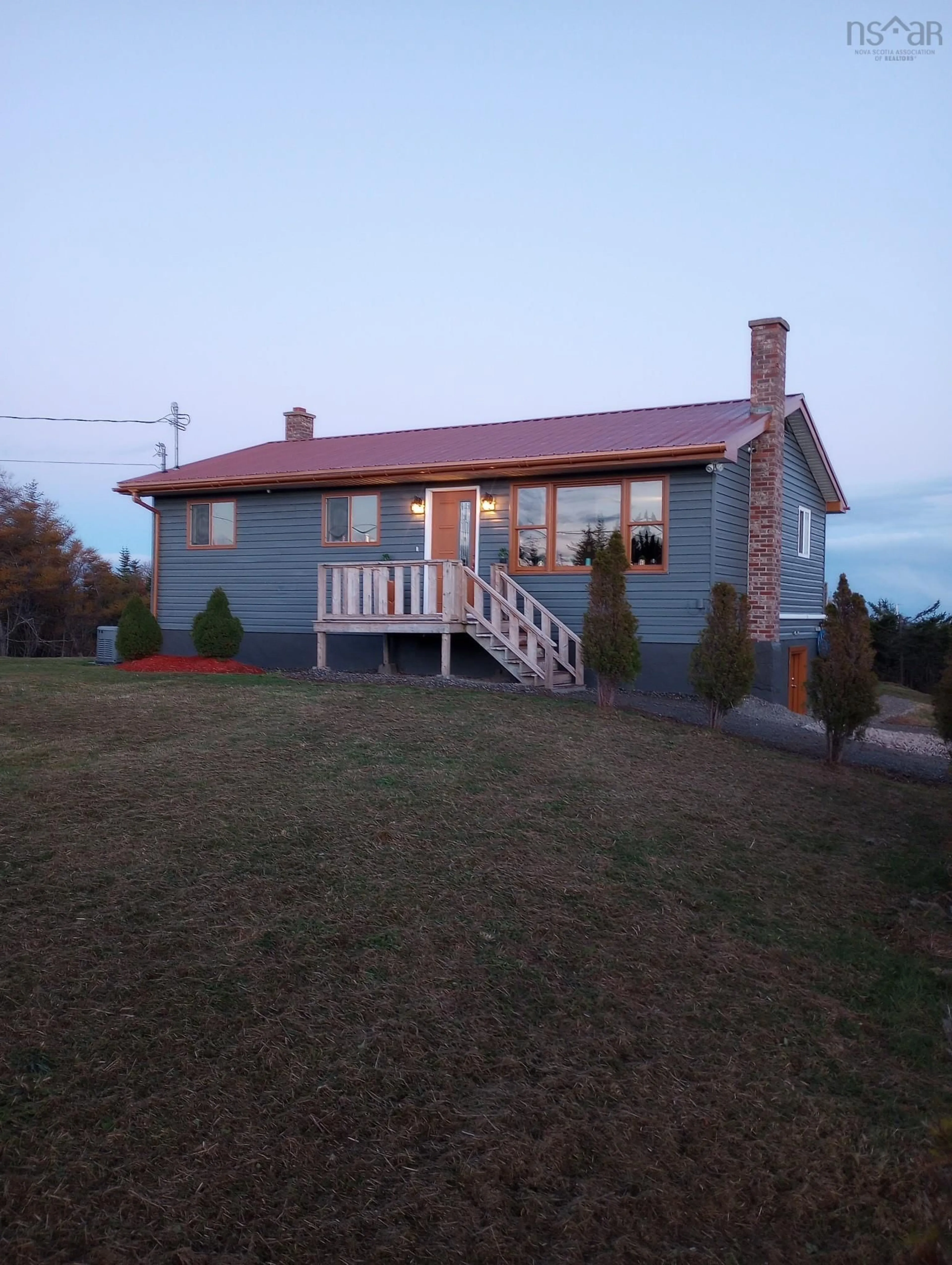 Frontside or backside of a home, cottage for 1853 Fourchu Rd, Gabarus Lake Nova Scotia B1K 2E7