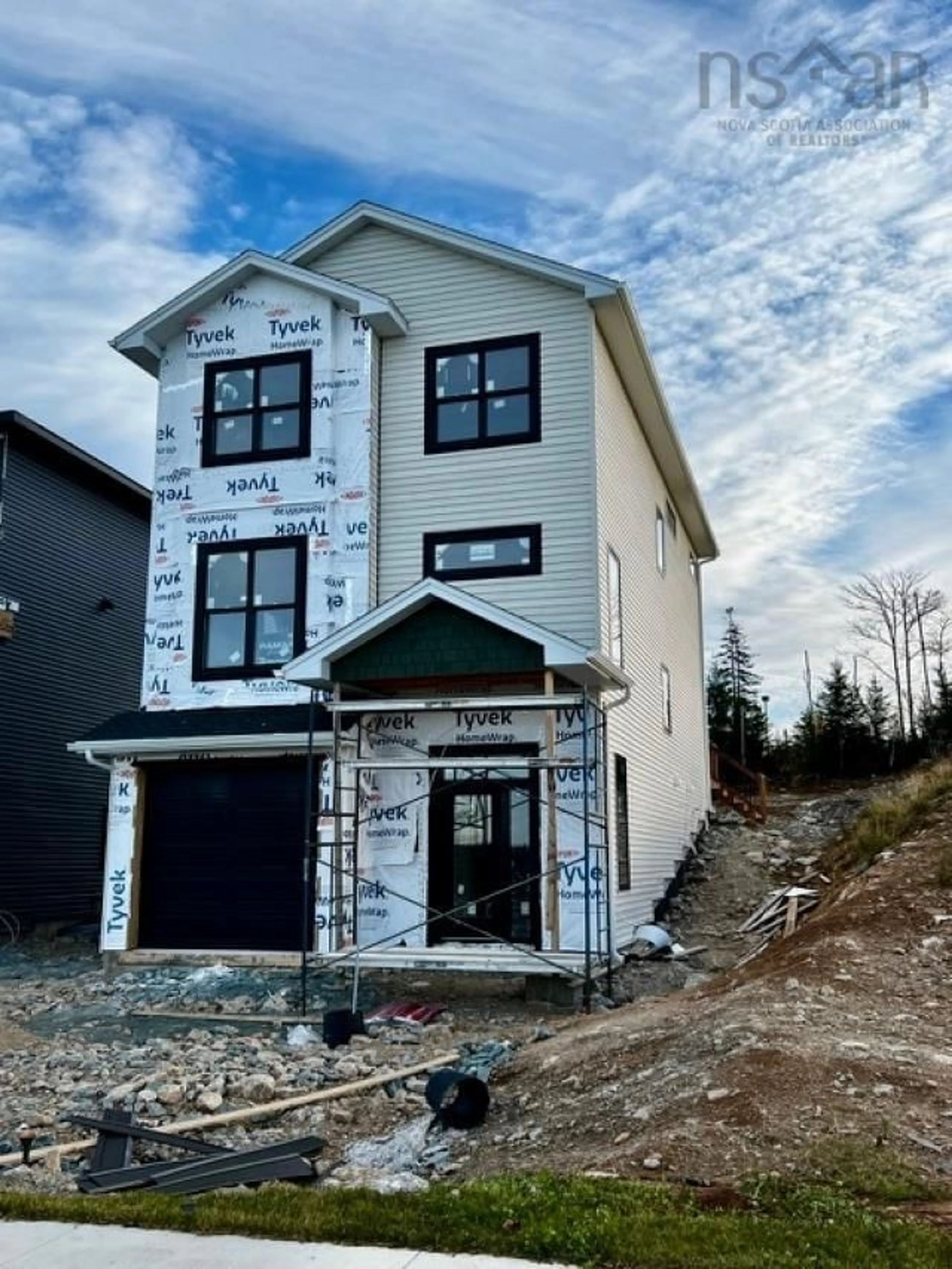 A pic from exterior of the house or condo, the street view for 98 Brunello Blvd, Timberlea Nova Scotia B3T 0J4