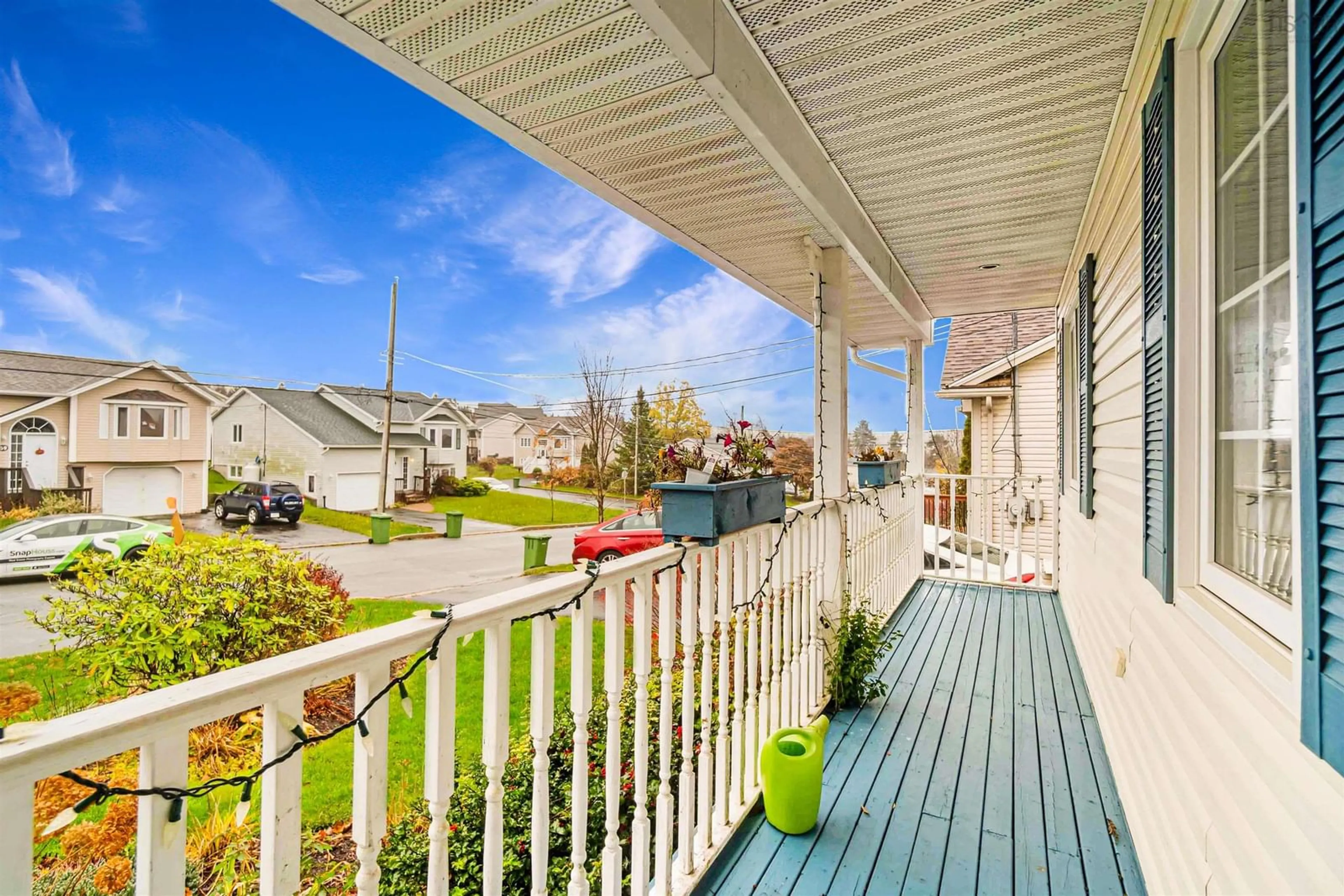 Patio, the fenced backyard for 62 Bucheron Cres, Middle Sackville Nova Scotia B4E 3H1