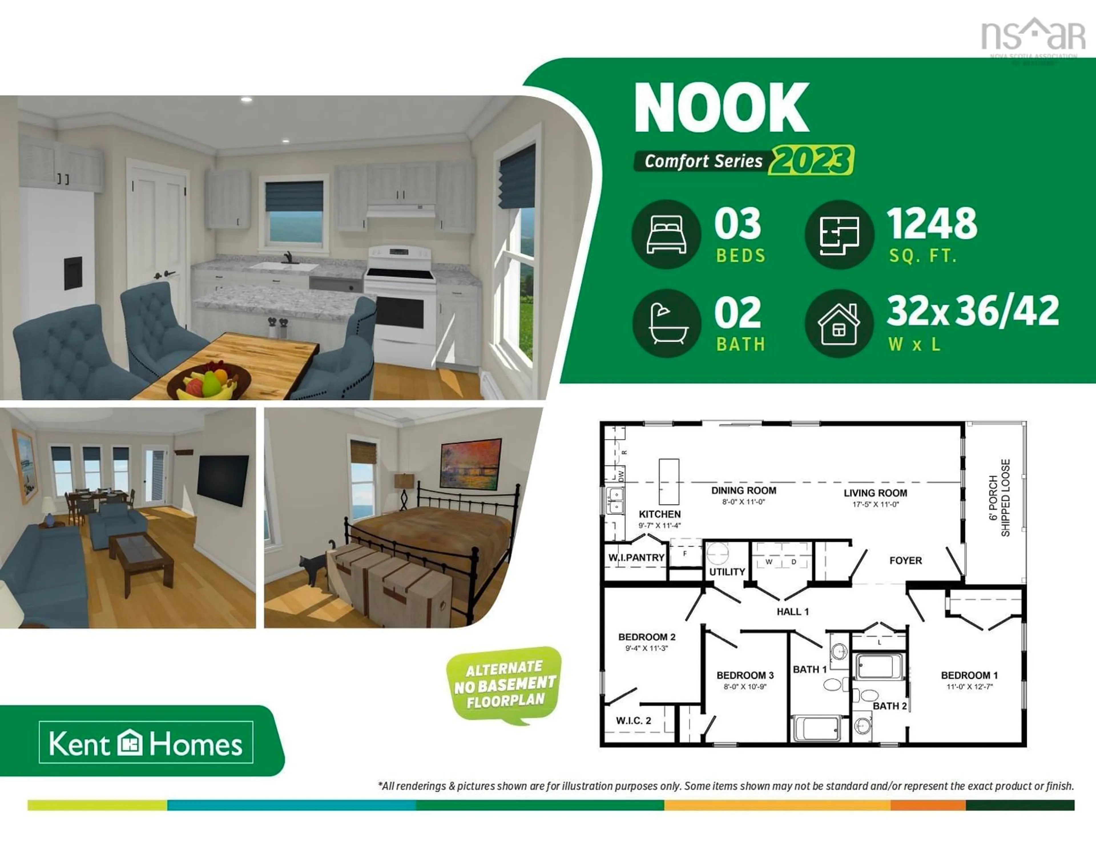 Floor plan for New Cheverie Rd #Lot 2, Lower Burlington Nova Scotia B0N 1E0