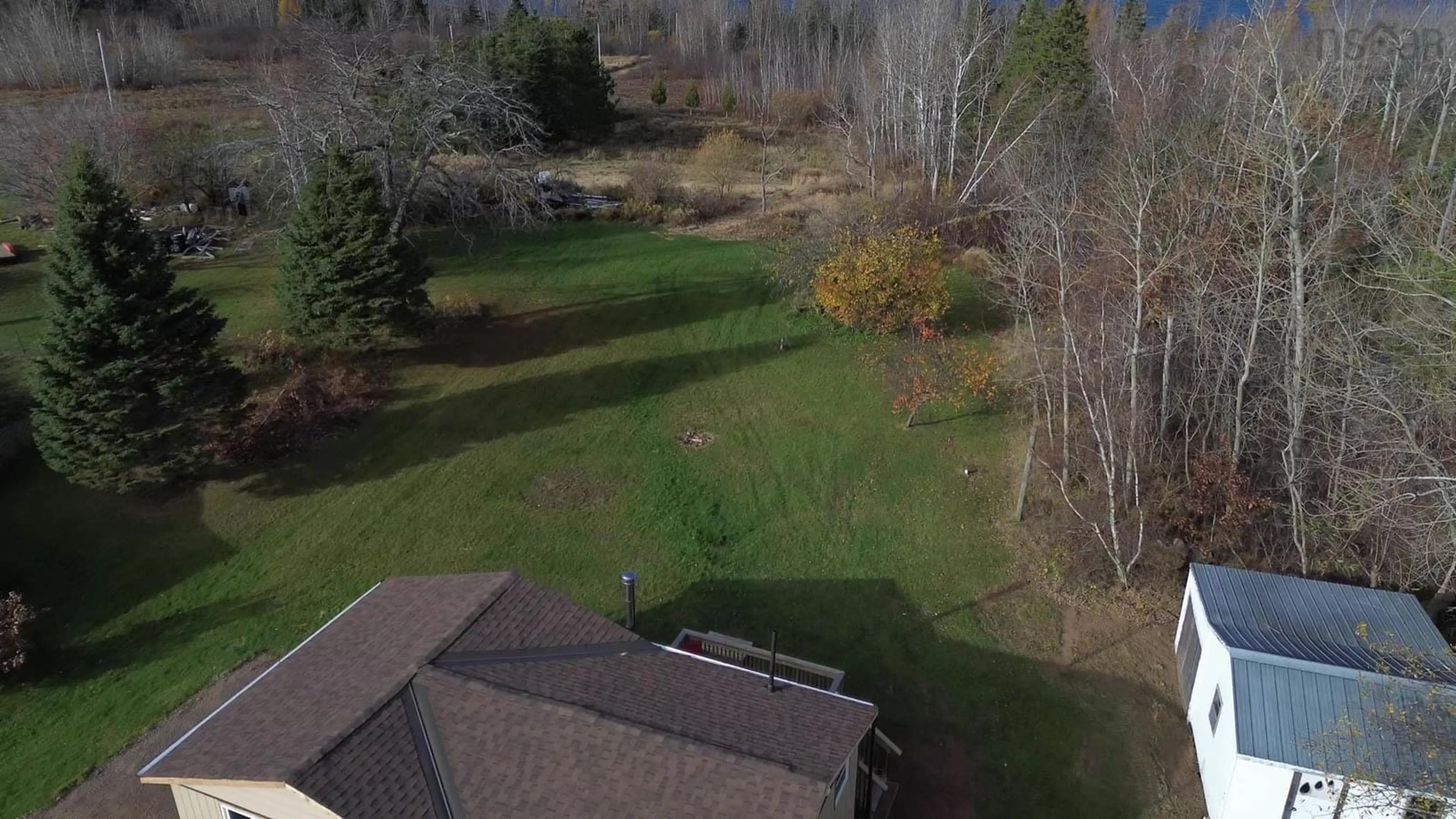 Frontside or backside of a home, the fenced backyard for 95 Highway 6 Loop, Bayhead Nova Scotia B0K 1V0